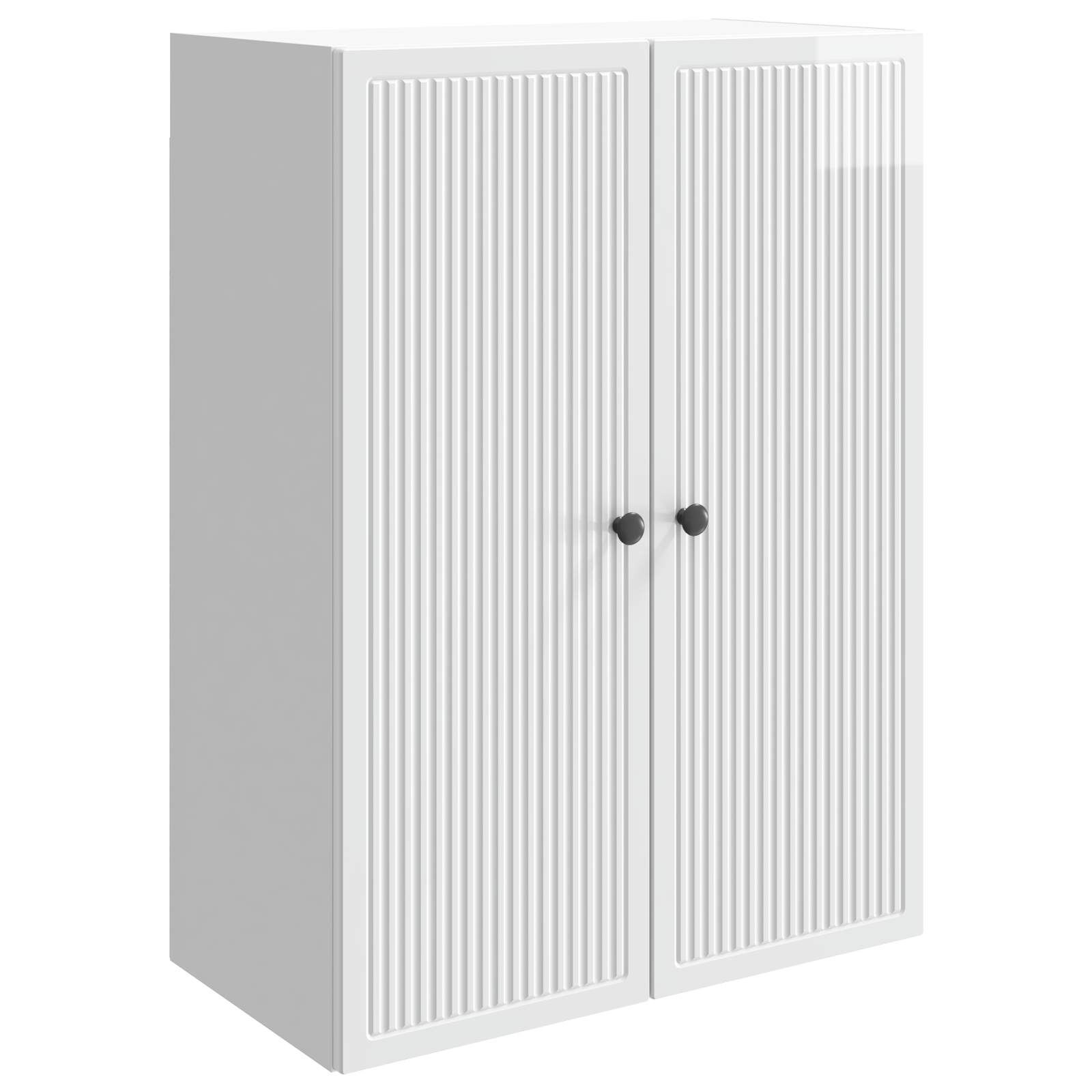 Armoire Murale Blanc brillant 66 x 34,5 x 90 cm - XIOS