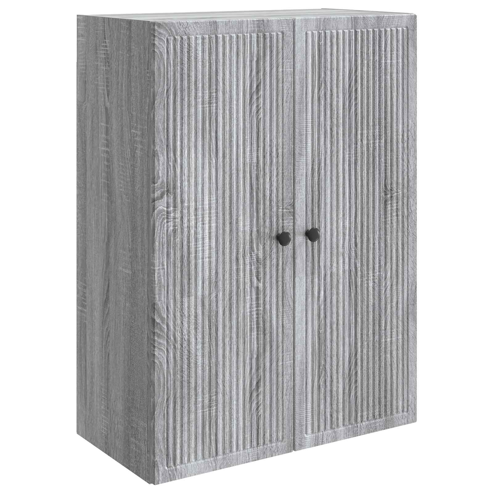 Armoire Murale Sonoma gris 66 x 34,5 x 90 cm Bois d'ingénierie - XIOS
