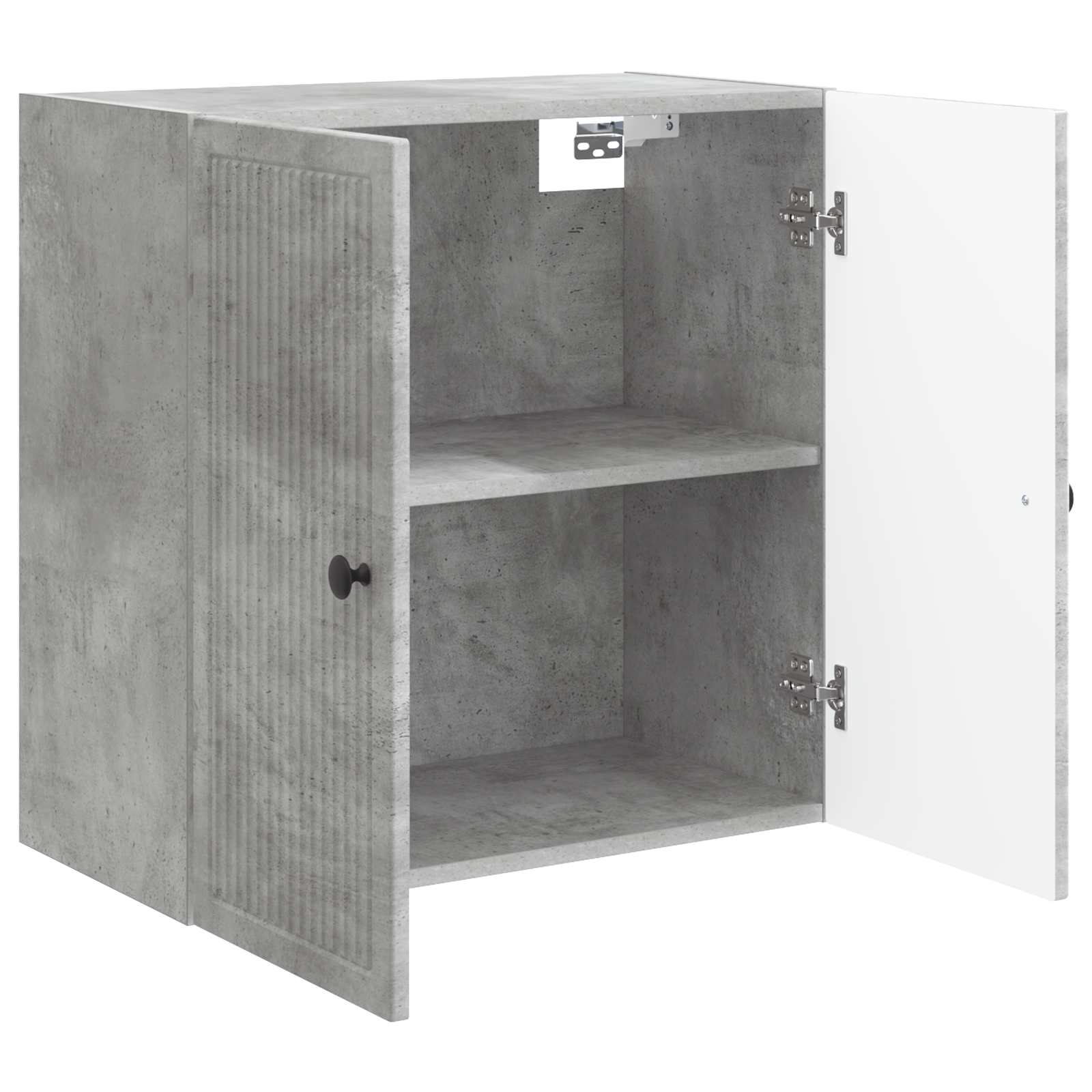 Armoire Murale Gris béton 59 x 31 x 60 cm Bois d'ingénierie
