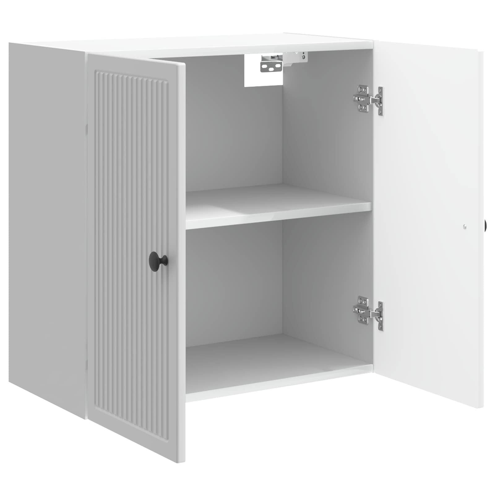 Armoire Murale Blanc brillant 59 x 31 x 60 cm Bois d'ingénierie - XIOS