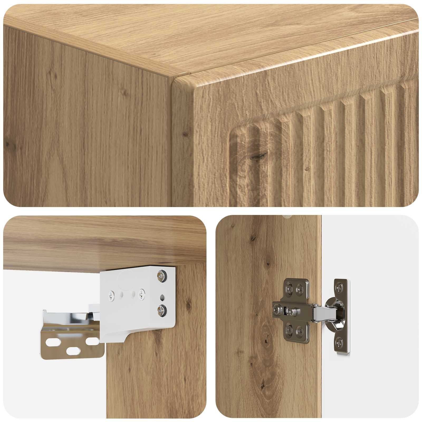 Armoire Murale 33 x 34,5 x 90 cm Bois d'ingénierie - XIOS