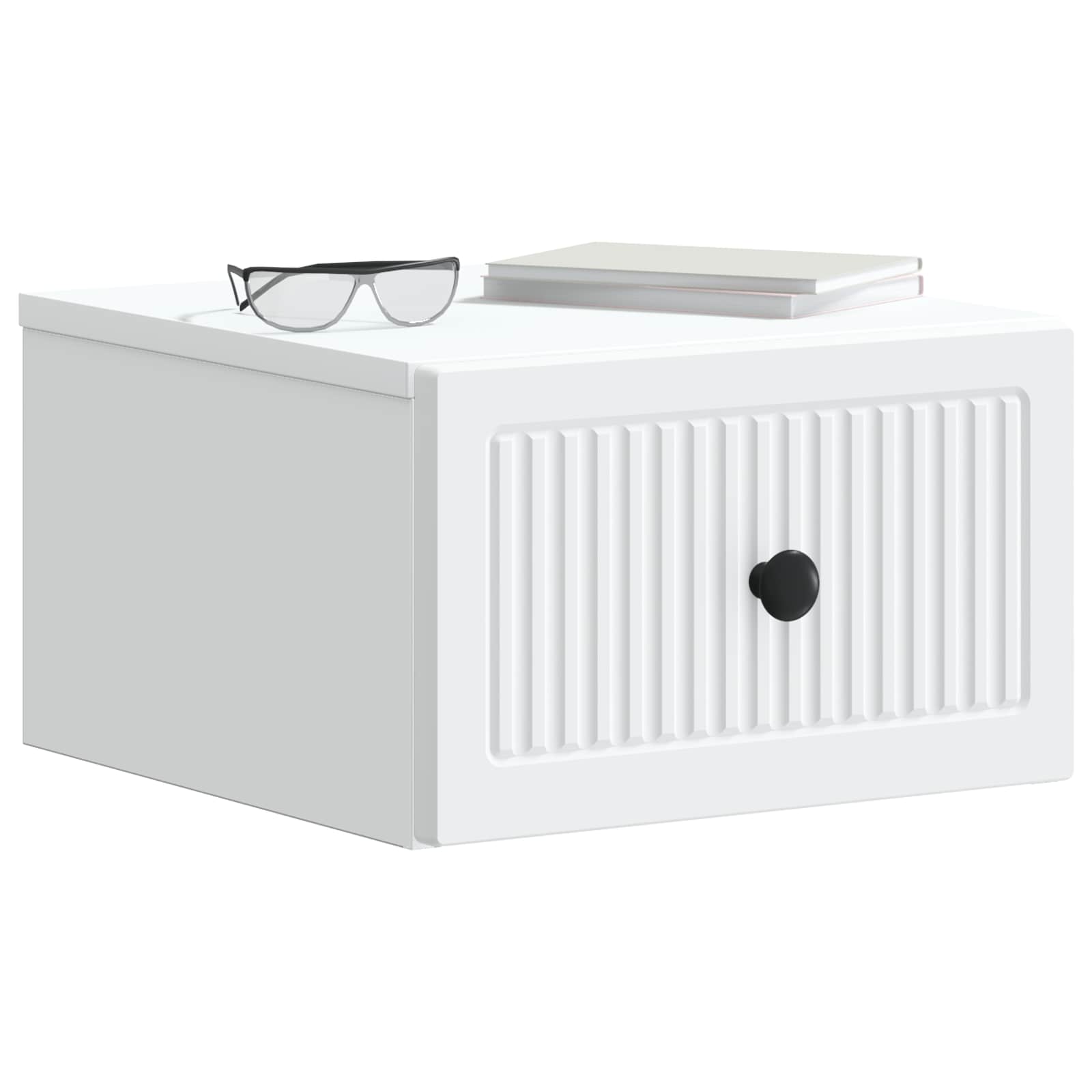 Cabinet de chevet mural 2 pcs Blanc 33 x 34,5 x 20 cm - XIOS