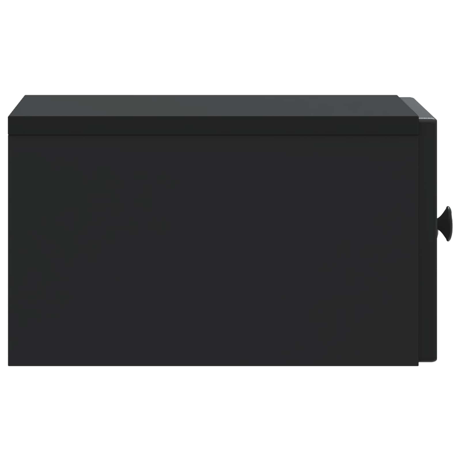 Cabinet de chevet mural 2 pcs Noir 33 x 34,5 x 20 cm - XIOS