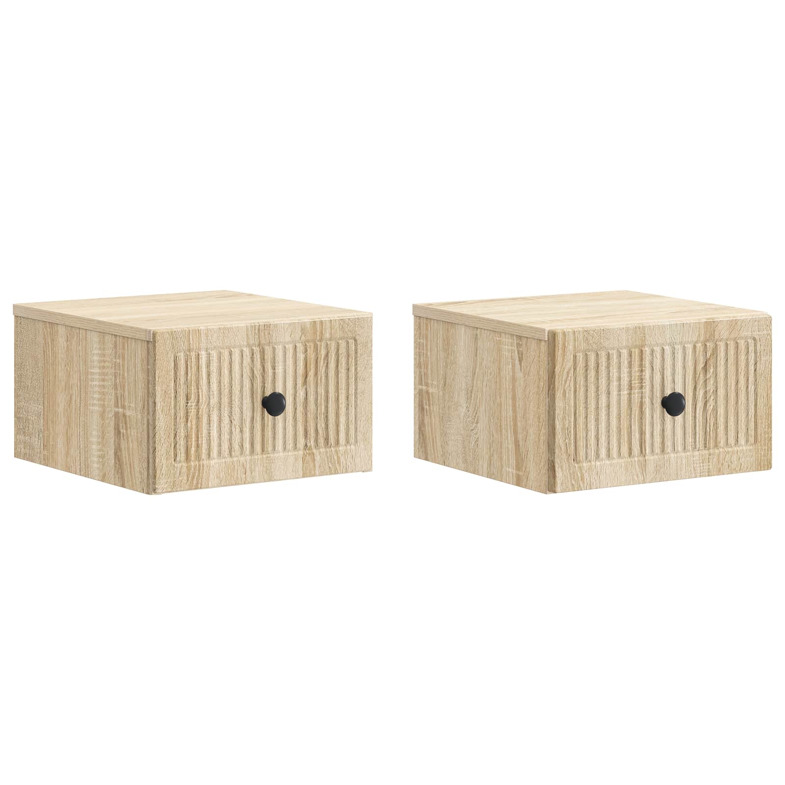 Cabinet de chevet mural 2 pcs Chêne Sonoma 33 x 34,5 x 20 cm - XIOS