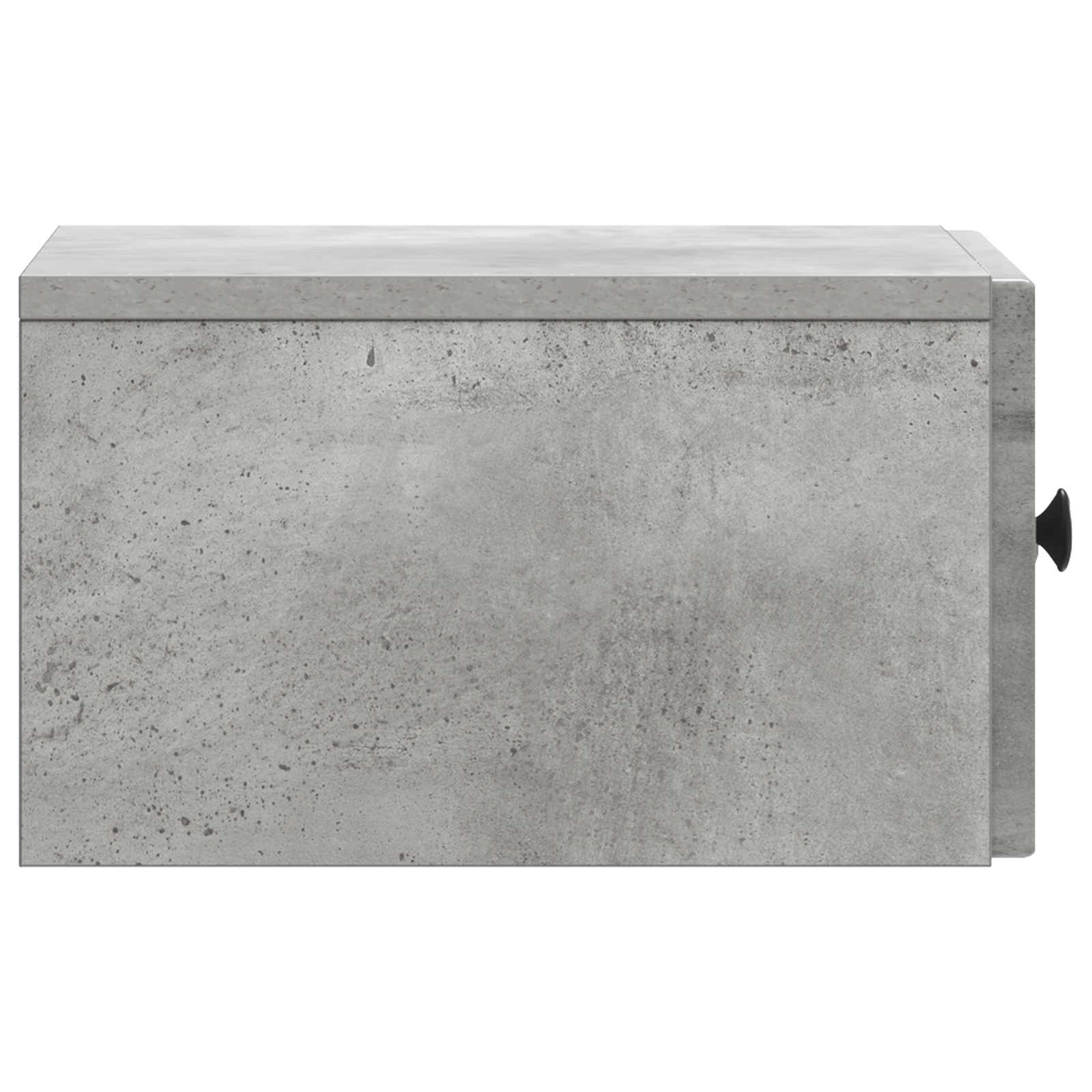 Cabinet de chevet mural 2 pcs Gris béton 33 x 34,5 x 20 cm - XIOS