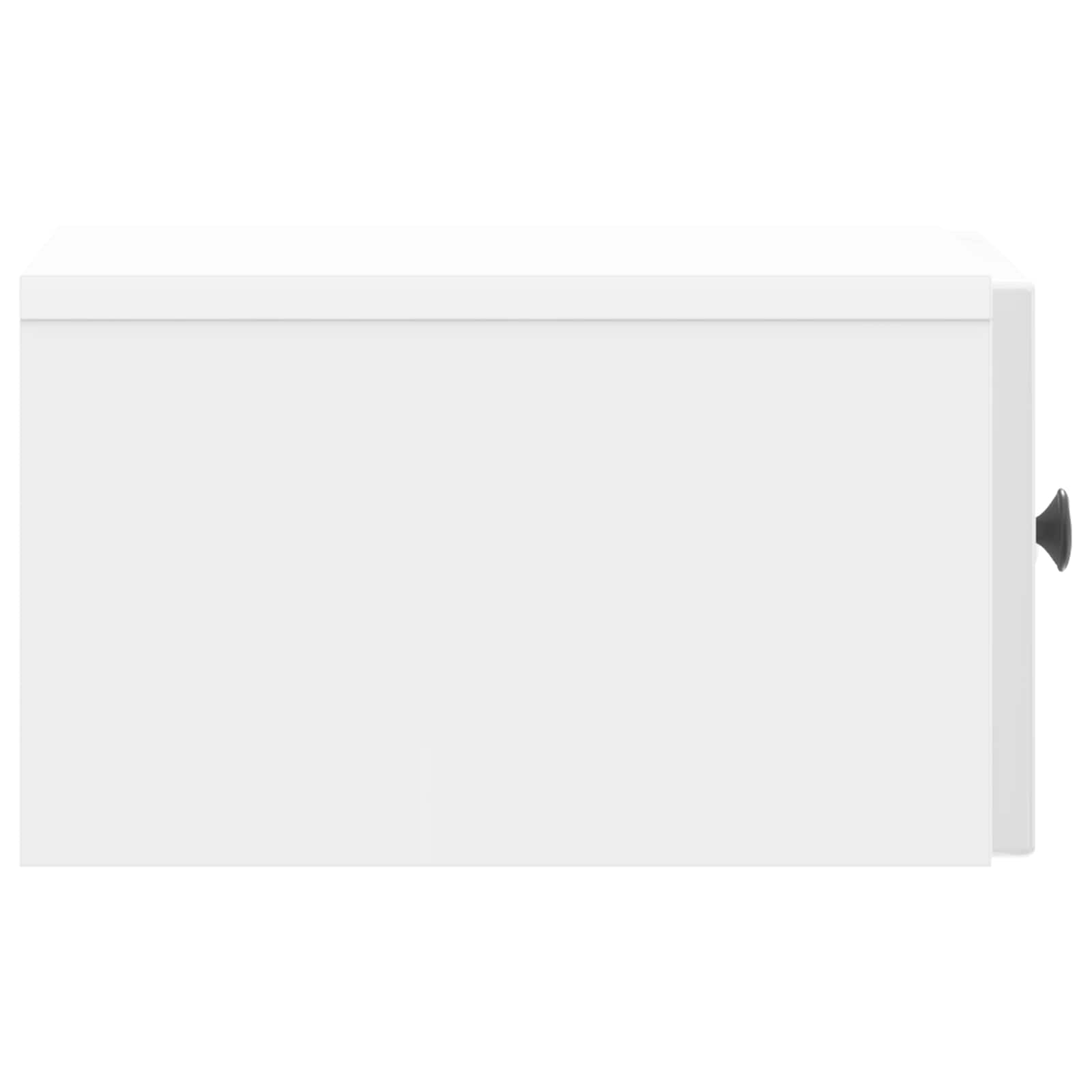 Cabinet de chevet mural Blanc brillant 33 x 34,5 x 20 cm - XIOS