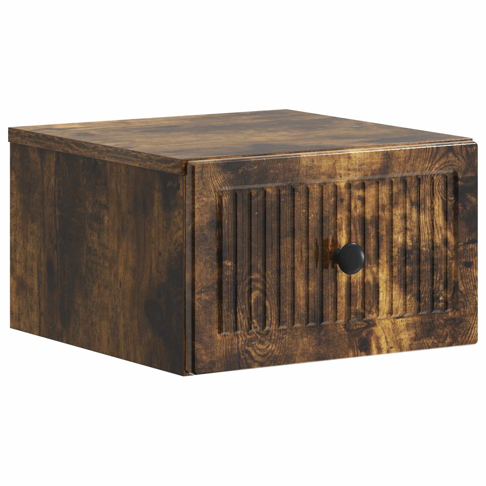 Cabinet de chevet mural 2 pcs Chêne fumé 33 x 34,5 x 20 cm - XIOS