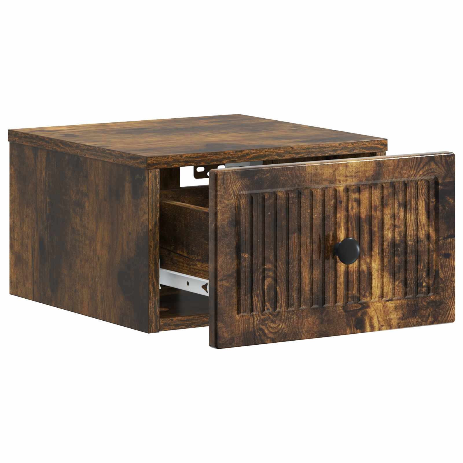 Cabinet de chevet mural 2 pcs Chêne fumé 33 x 34,5 x 20 cm - XIOS
