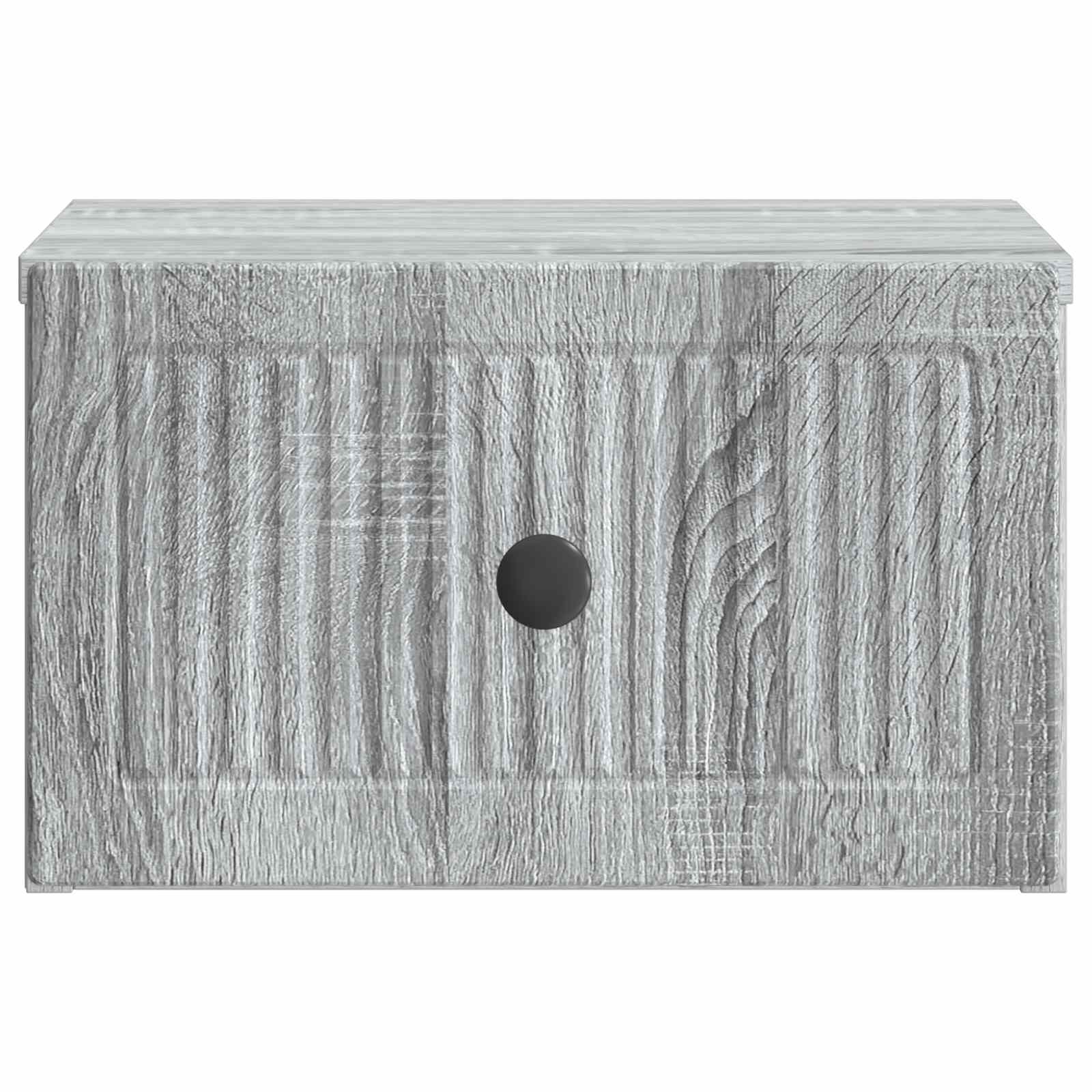 Cabinet de chevet mural 2 pcs Sonoma gris 33 x 34,5 x 20 cm - XIOS