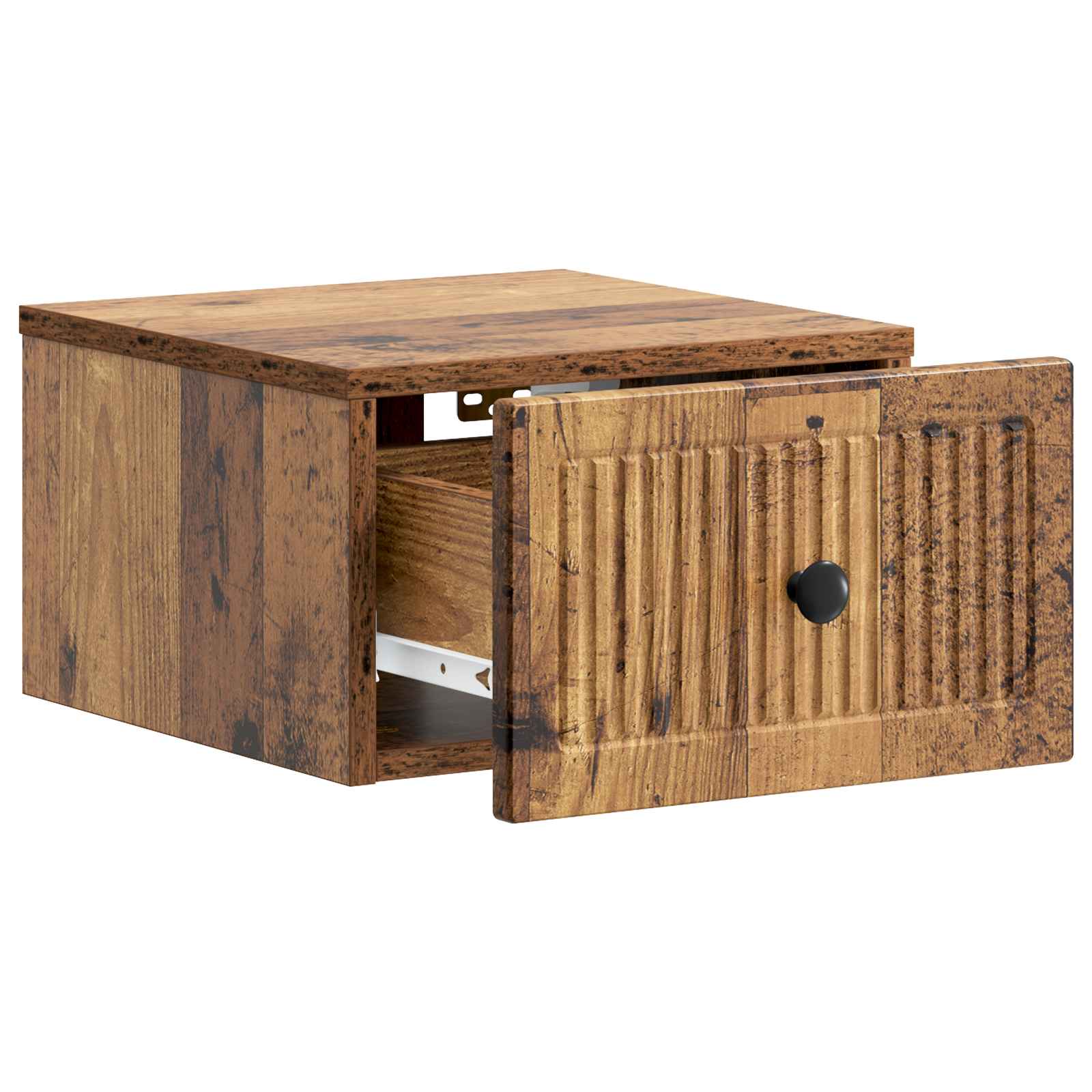 Cabinet de chevet mural 2 pcs Bois ancien 33 x 34,5 x 20 cm - XIOS