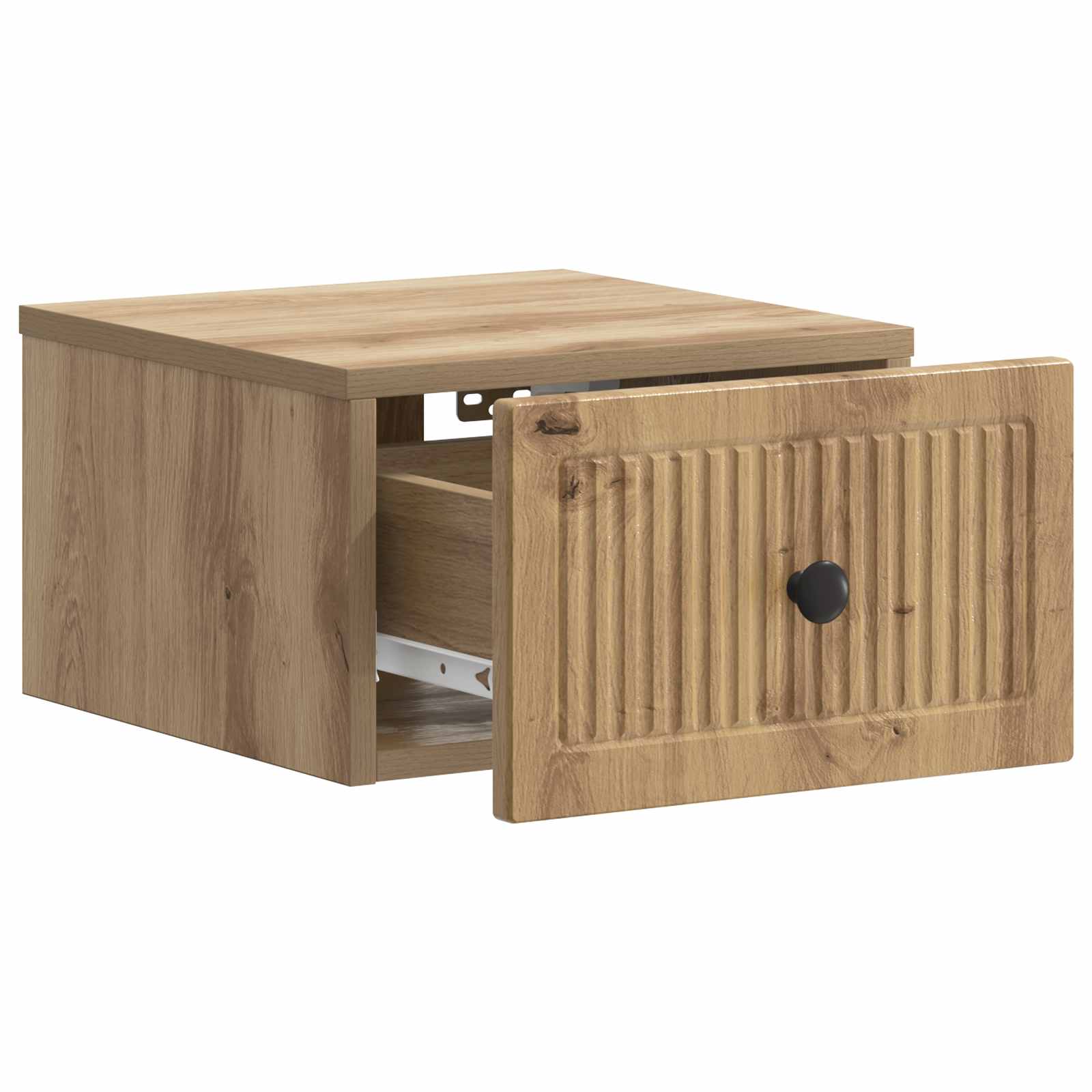 Cabinet de chevet mural 2 pc Chêne artisanal 33 x 34,5 x 20 cm - XIOS