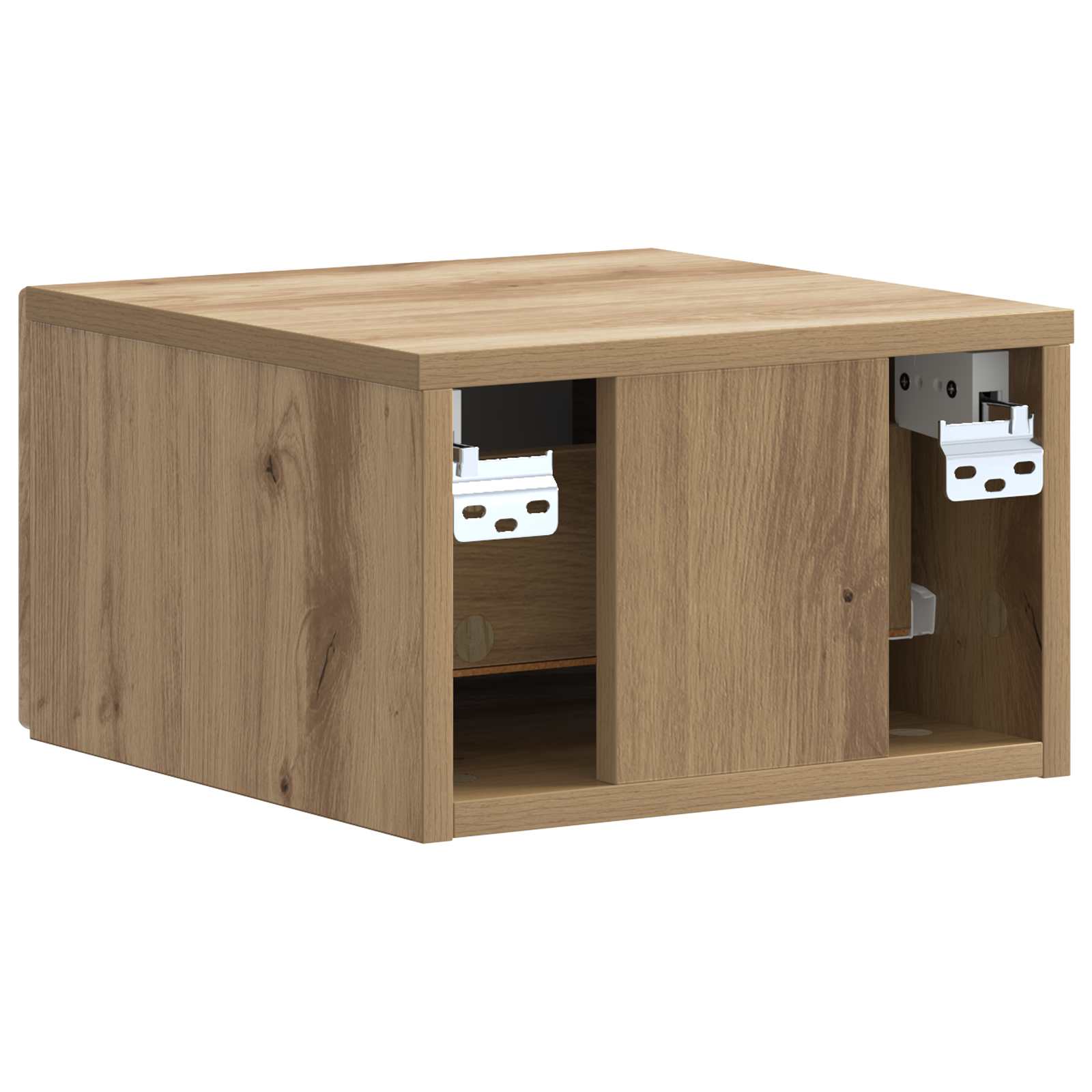 Cabinet de chevet mural 2 pc Chêne artisanal 33 x 34,5 x 20 cm - XIOS
