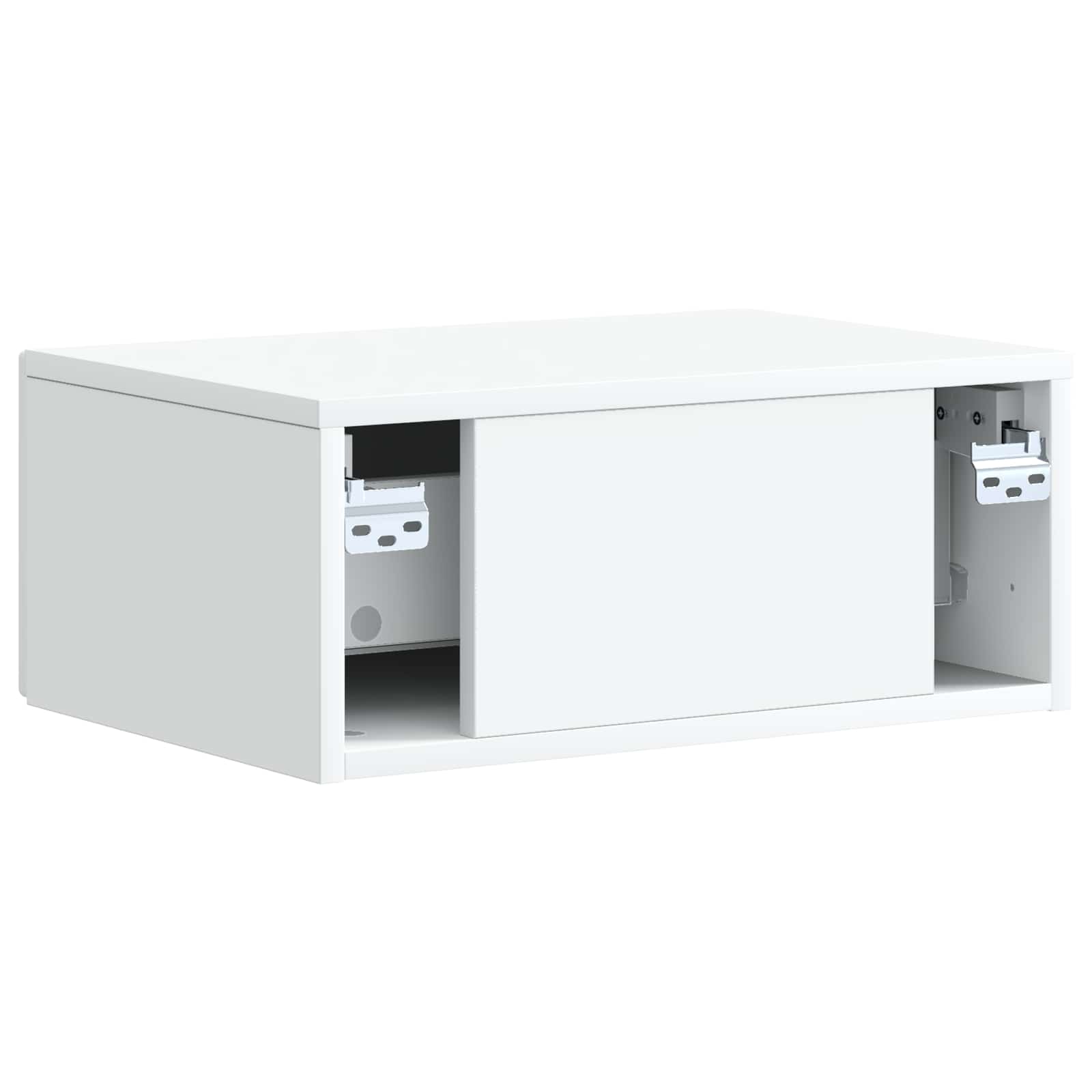 Cabinet de chevet avec tiroir 2 pcs Blanc 49 x 34,5 x 20 cm - XIOS