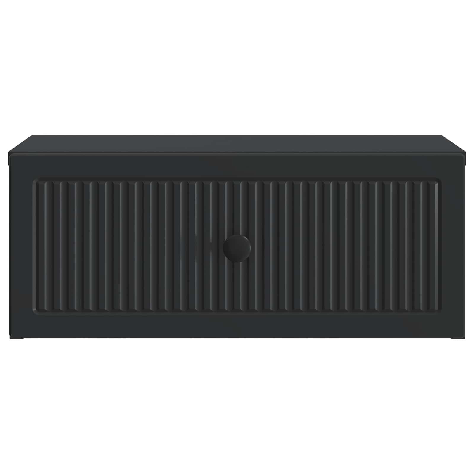 Cabinet de chevet avec tiroir 2 pcs Noir 49 x 34,5 x 20 cm - XIOS