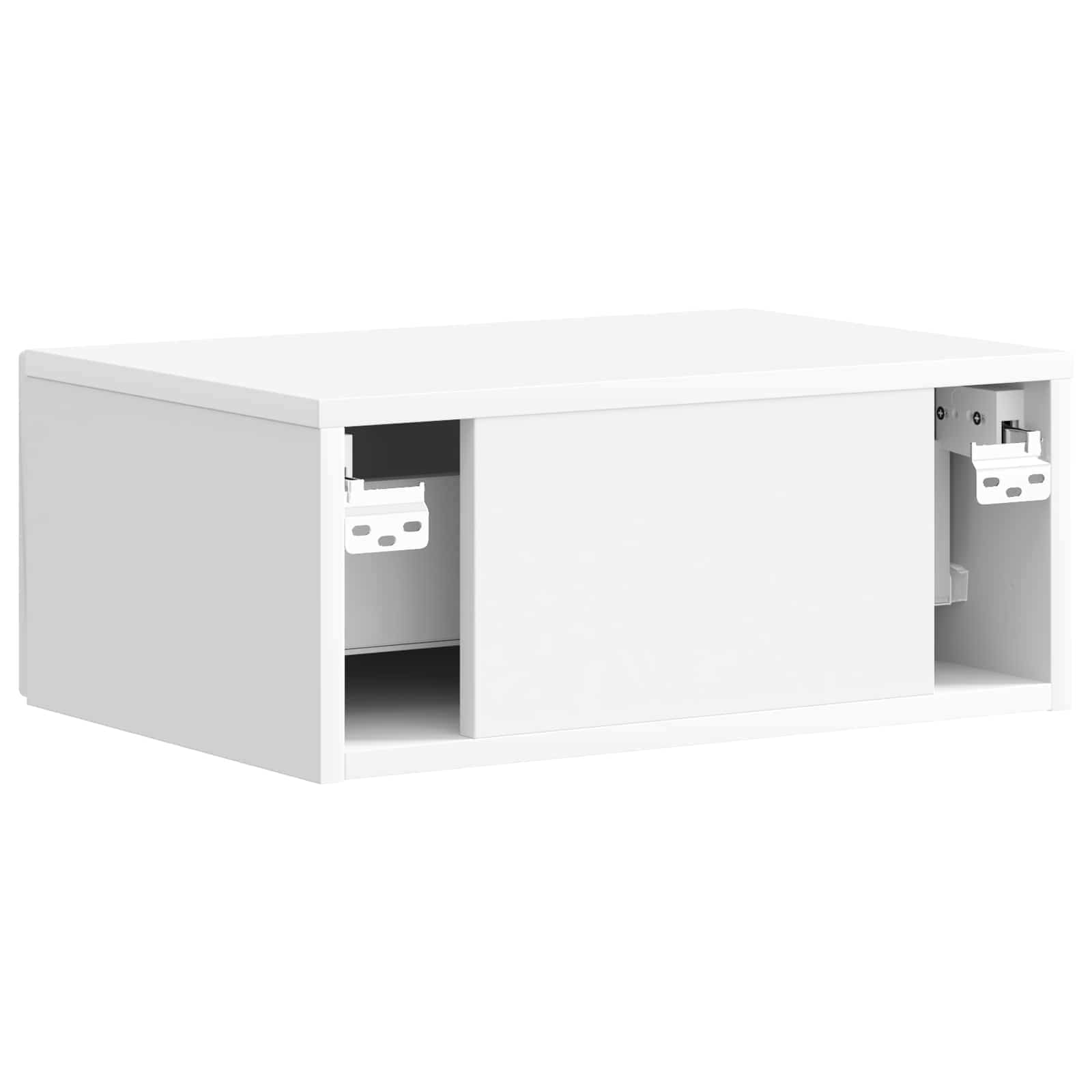 Cabinet de chevet 2 pcs Blanc brillant 49 x 34,5 x 20 cm - XIOS