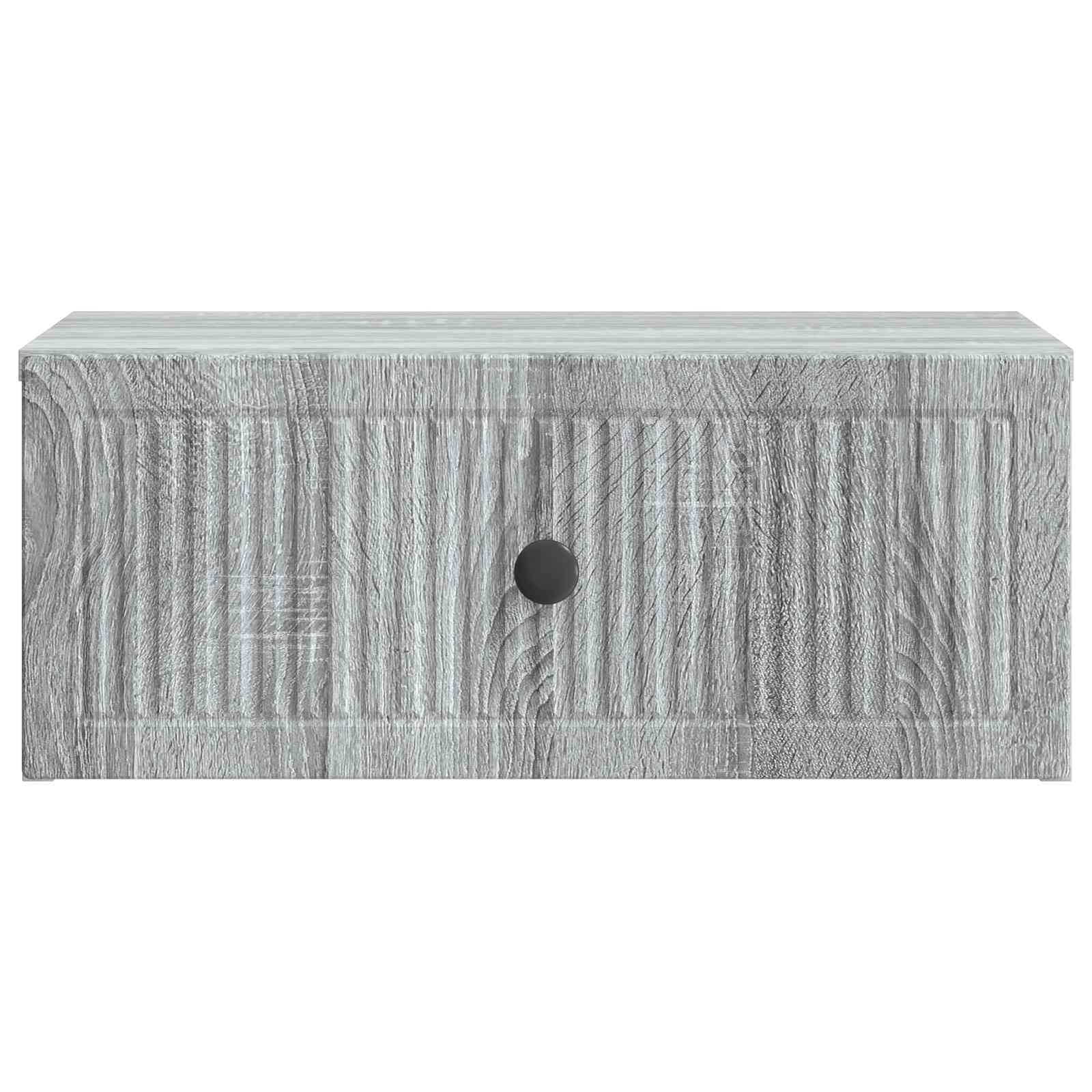 Cabinet de chevet 2 pcs Sonoma gris 49 x 34,5 x 20 cm - XIOS