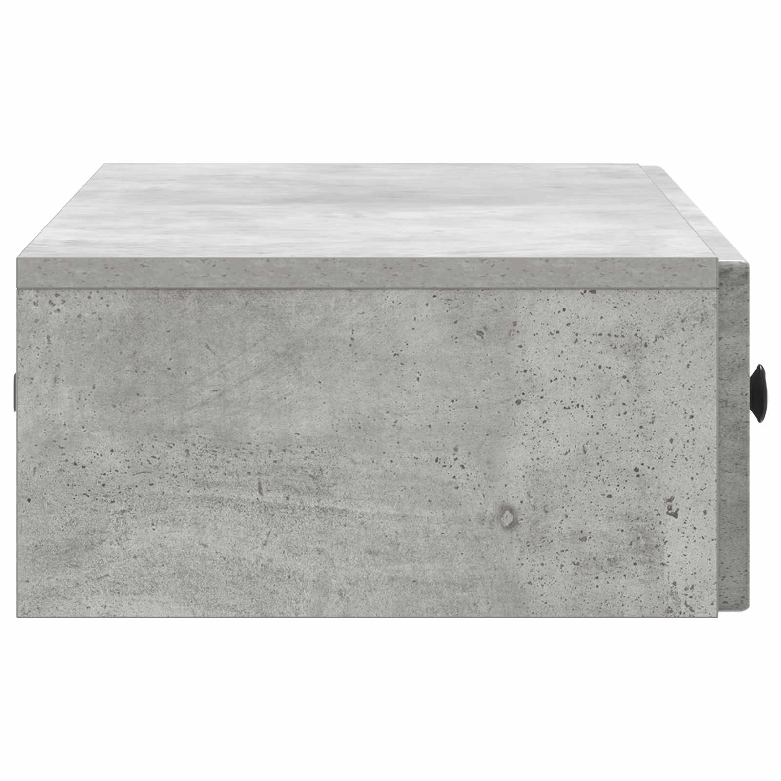 Table d'appoint murale Gris béton 87,5 x 34,5 x 17 cm - XIOS