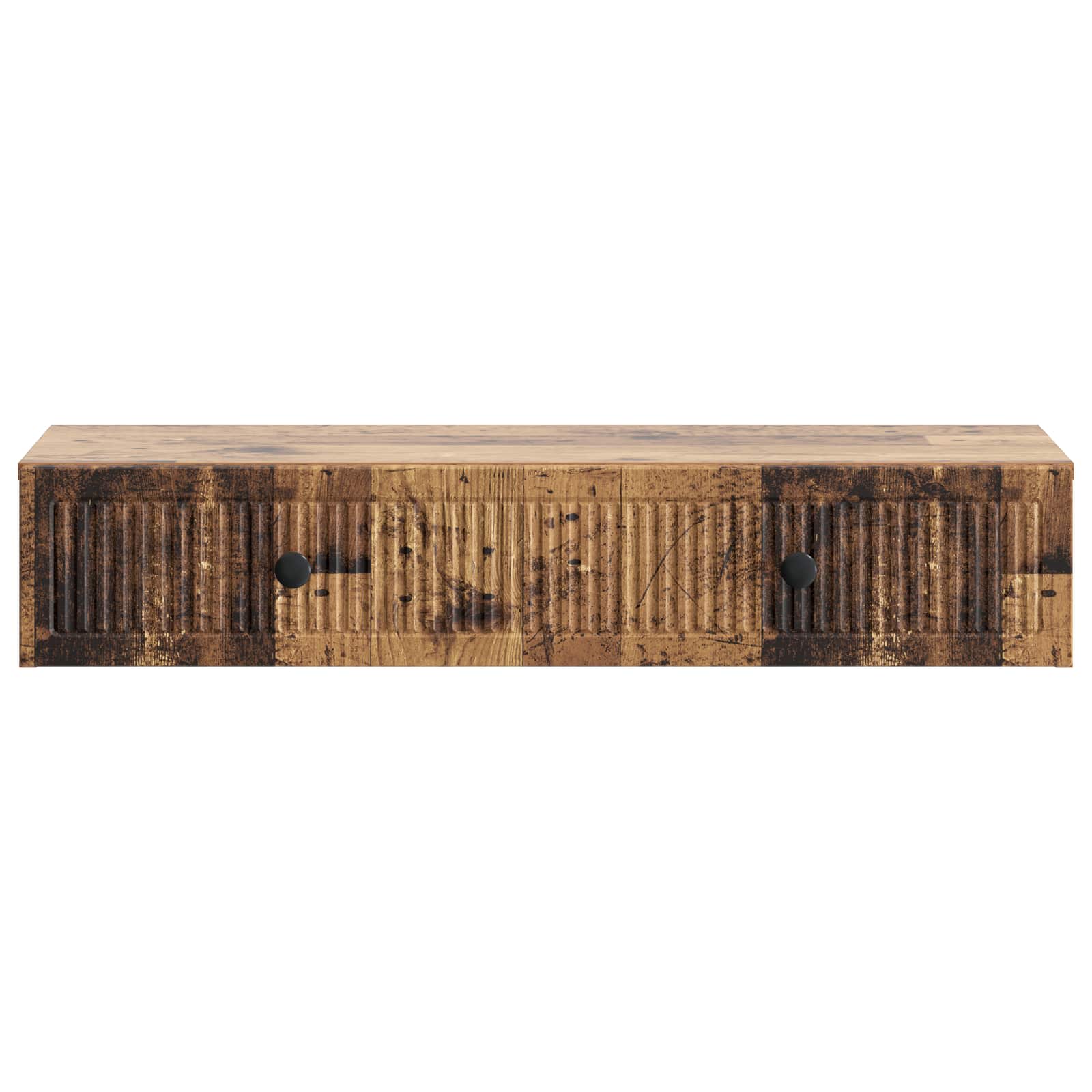 Table d'appoint murale Bois ancien 87,5 x 34,5 x 17 cm - XIOS