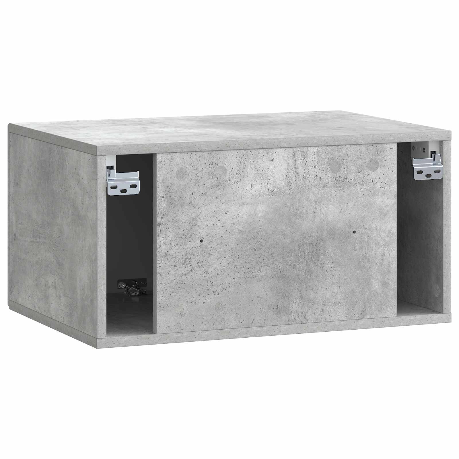 Meuble TV mural Gris béton 59,5 x 41 x 30 cm Bois d'ingénierie - XIOS