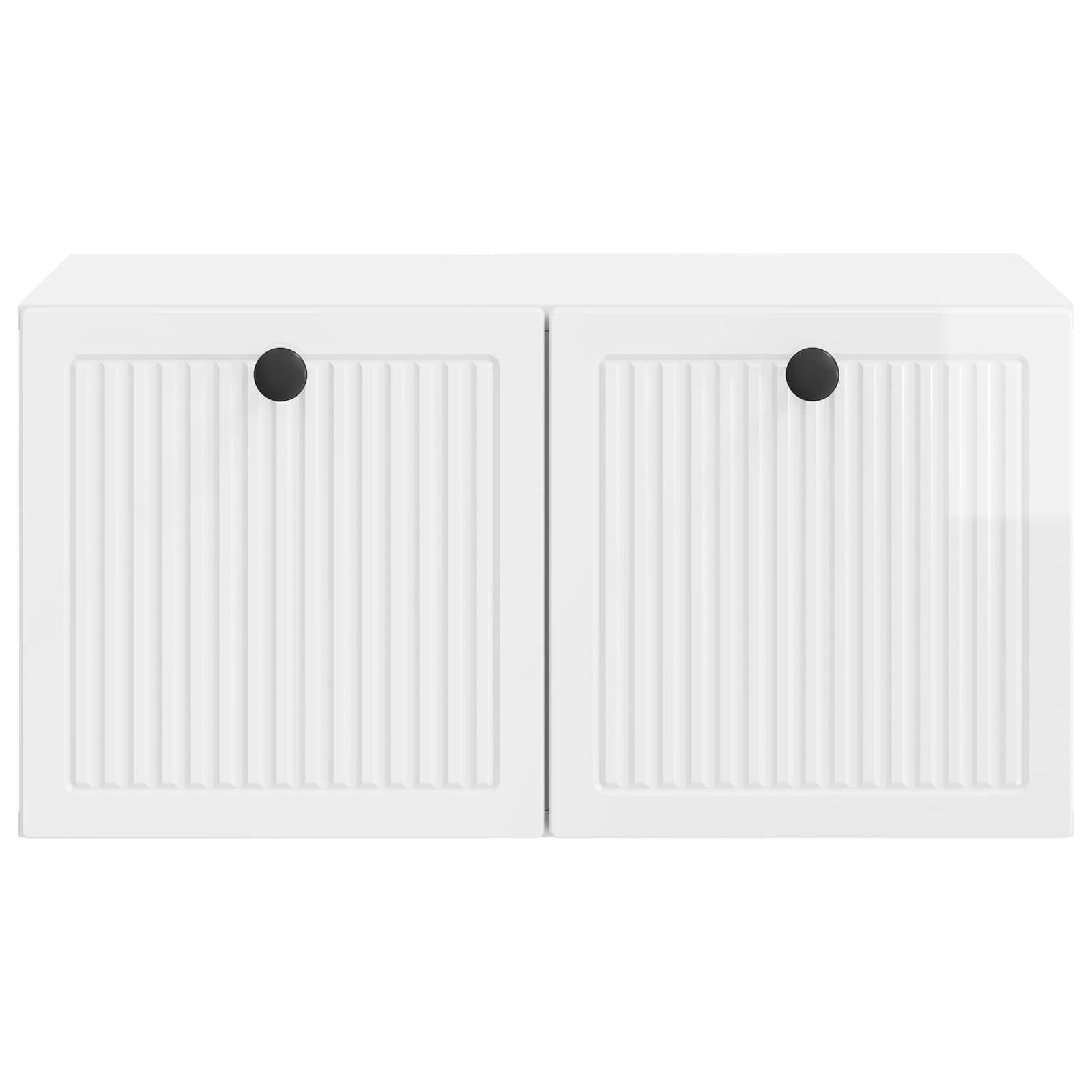 Meuble TV mural Montage mural Blanc brillant 59,5 x 41 x 30 cm - XIOS