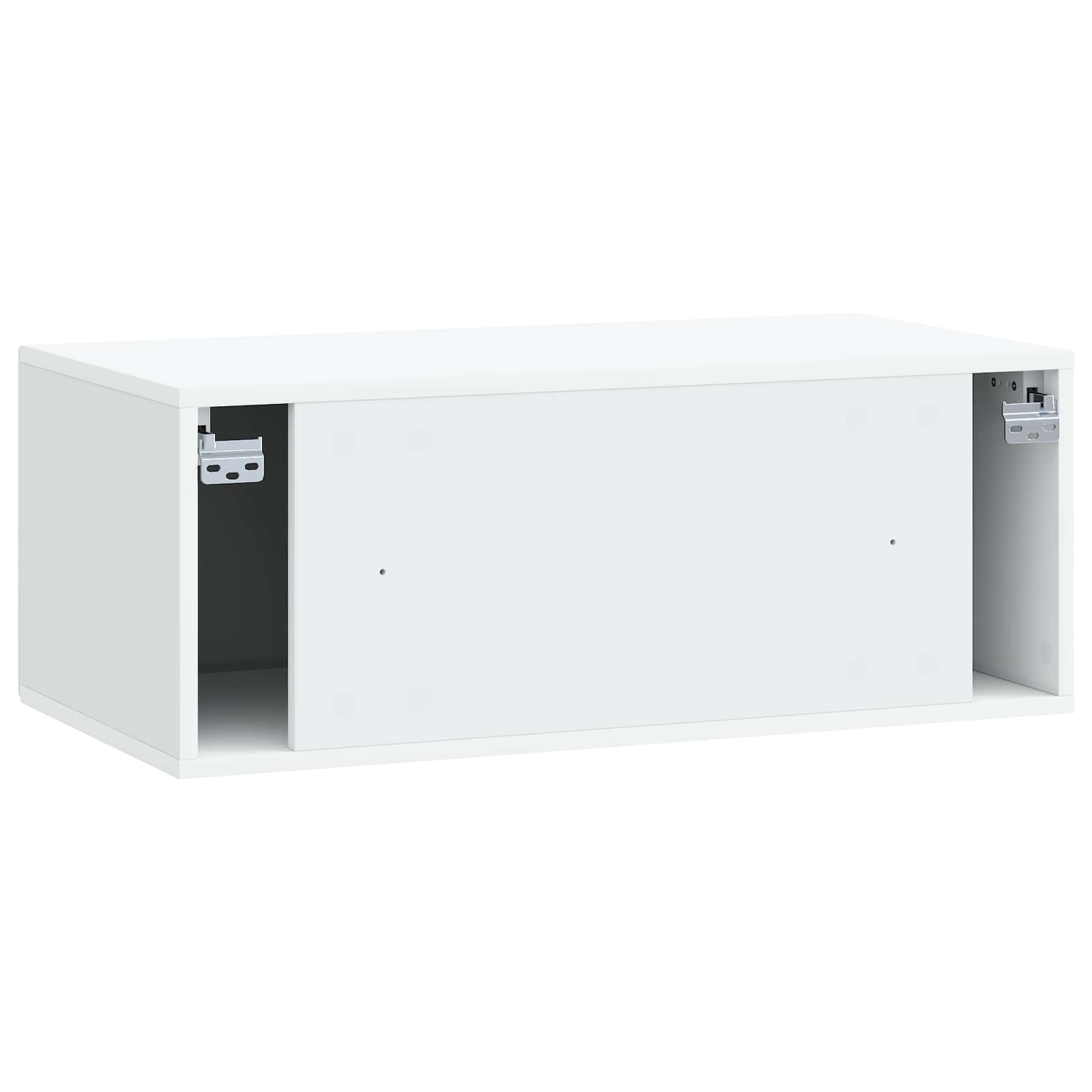 Meuble TV mural Blanc 78,5 x 41 x 30 cm Bois d'ingénierie - XIOS