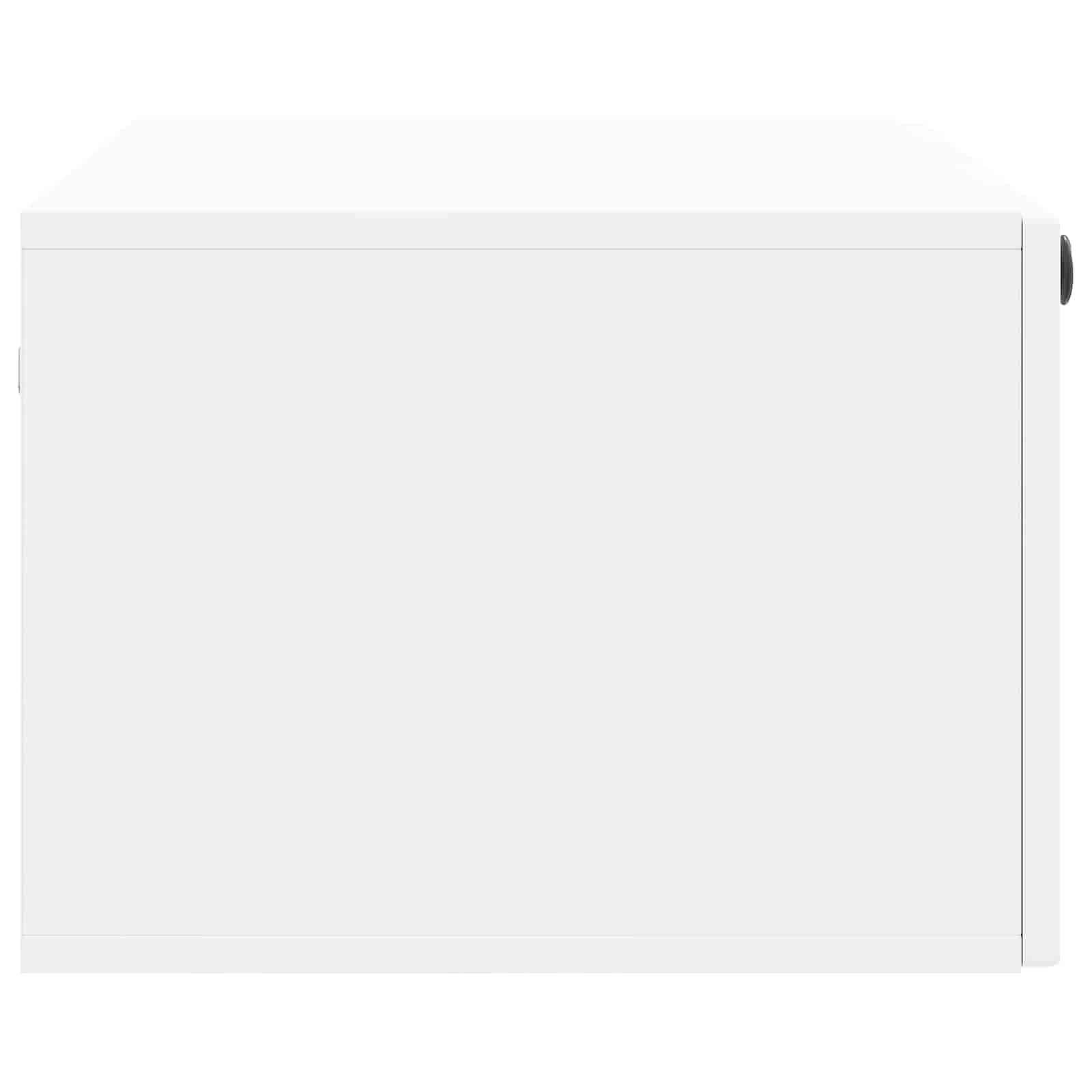 Meuble TV mural Blanc 78,5 x 41 x 30 cm Bois d'ingénierie - XIOS