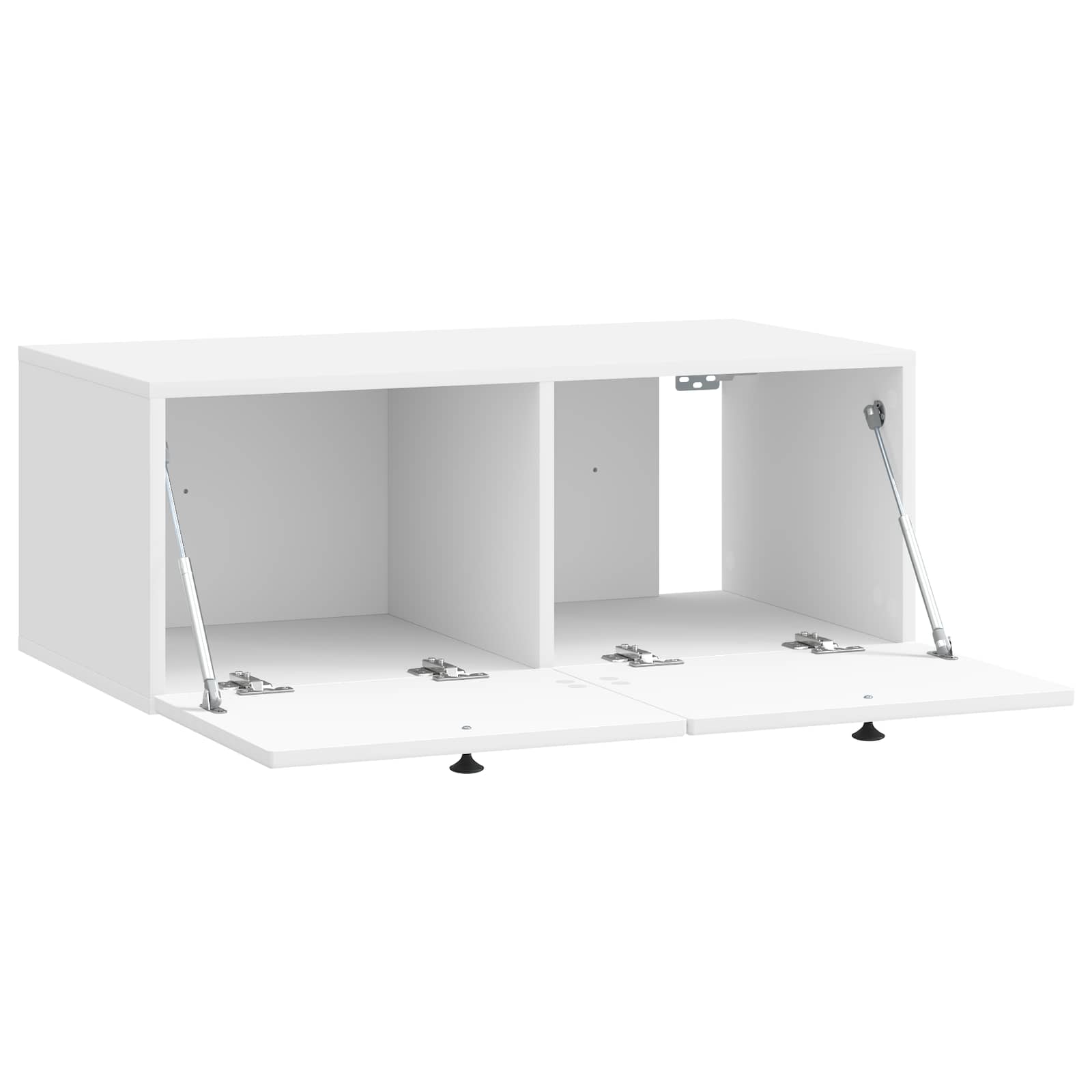 Meuble TV mural Montage mural Blanc brillant 78,5 x 41 x 30 cm - XIOS