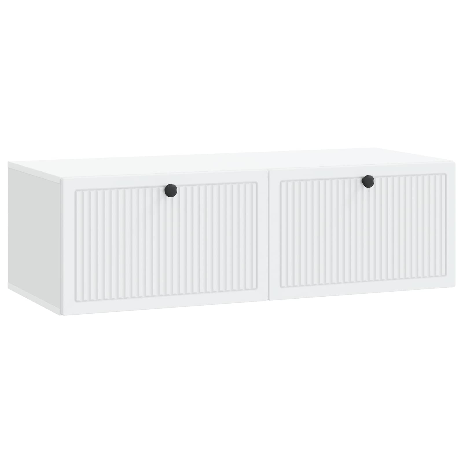 Meuble TV mural Blanc 98 x 41 x 30 cm Bois d'ingénierie - XIOS
