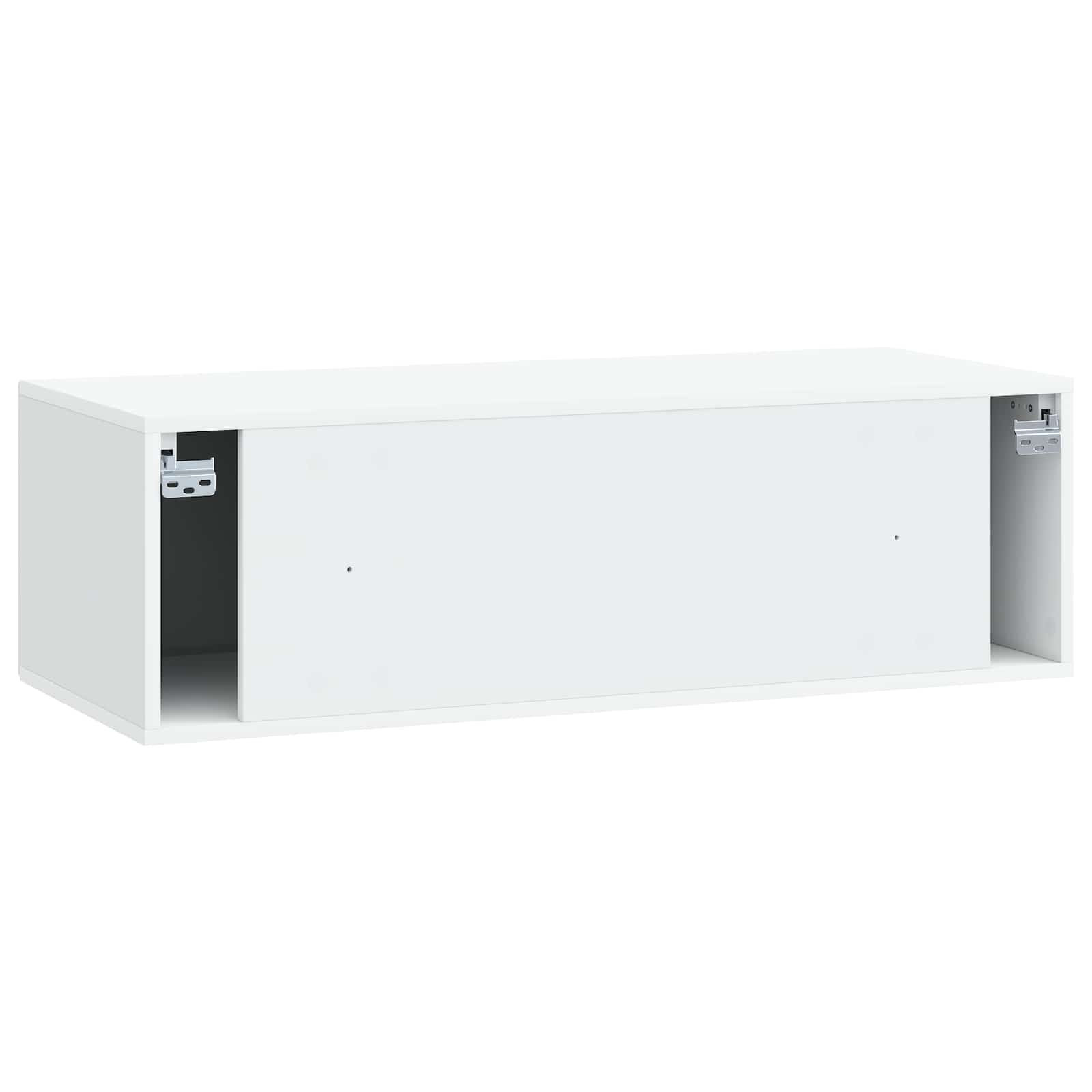 Meuble TV mural Blanc 98 x 41 x 30 cm Bois d'ingénierie - XIOS