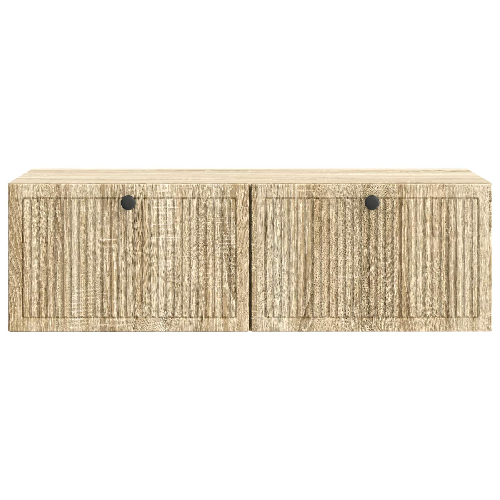 Meuble TV mural Chêne Sonoma 98 x 41 x 30 cm Bois d'ingénierie - XIOS