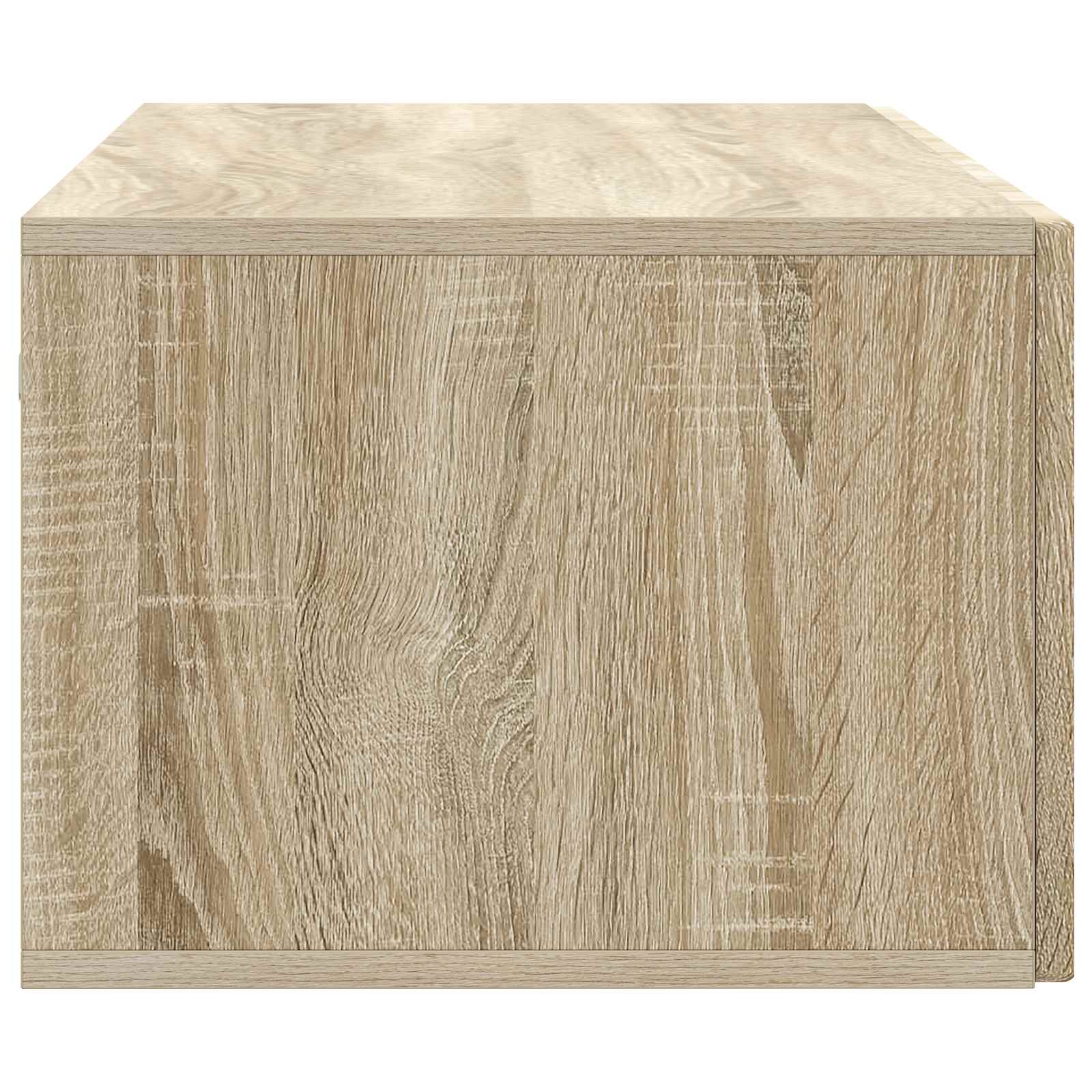 Meuble TV mural Chêne Sonoma 98 x 41 x 30 cm Bois d'ingénierie - XIOS