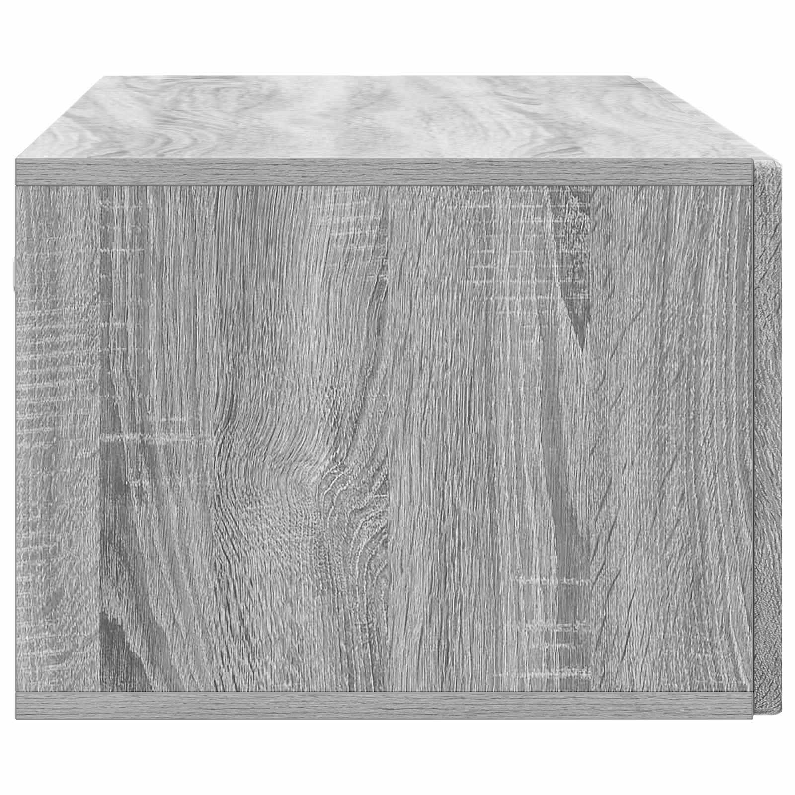Meuble TV mural Sonoma gris 98 x 41 x 30 cm Bois d'ingénierie - XIOS