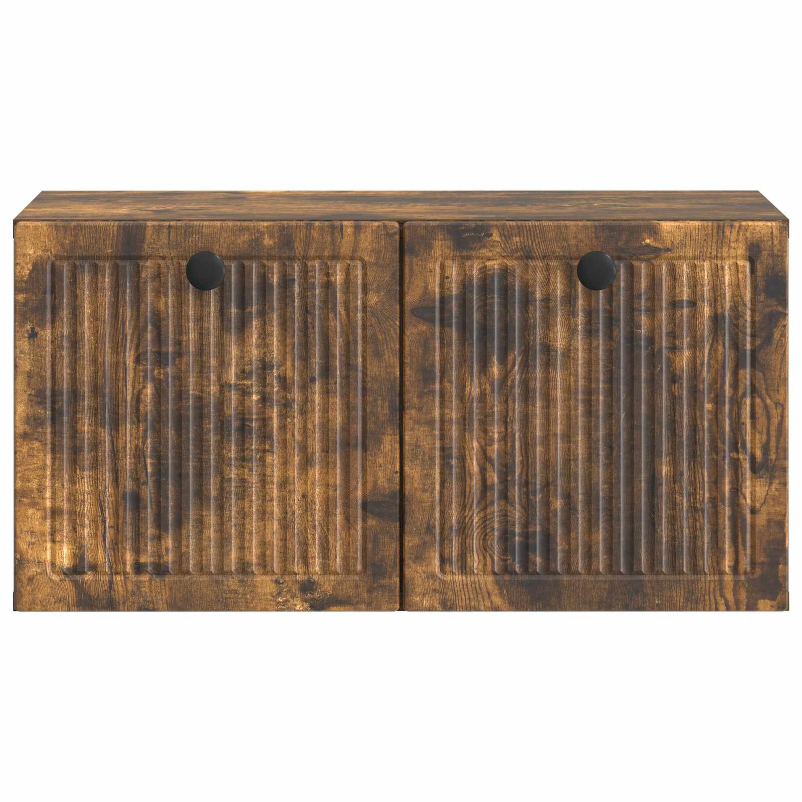 Meuble TV mural Chêne fumé 59,5 x 31 x 30 cm Bois d'ingénierie - XIOS
