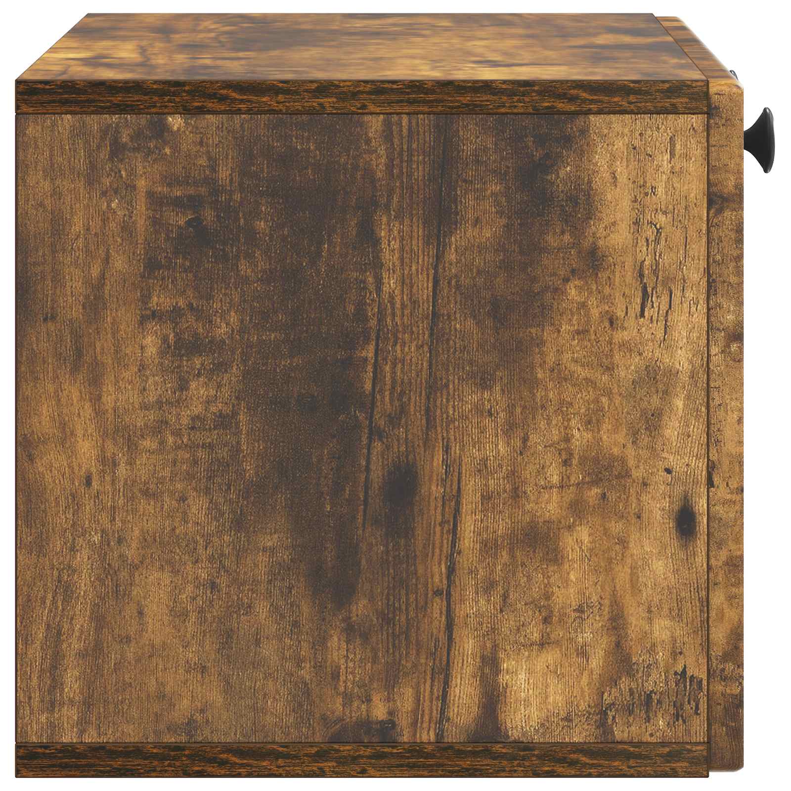 Meuble TV mural Chêne fumé 59,5 x 31 x 30 cm Bois d'ingénierie - XIOS