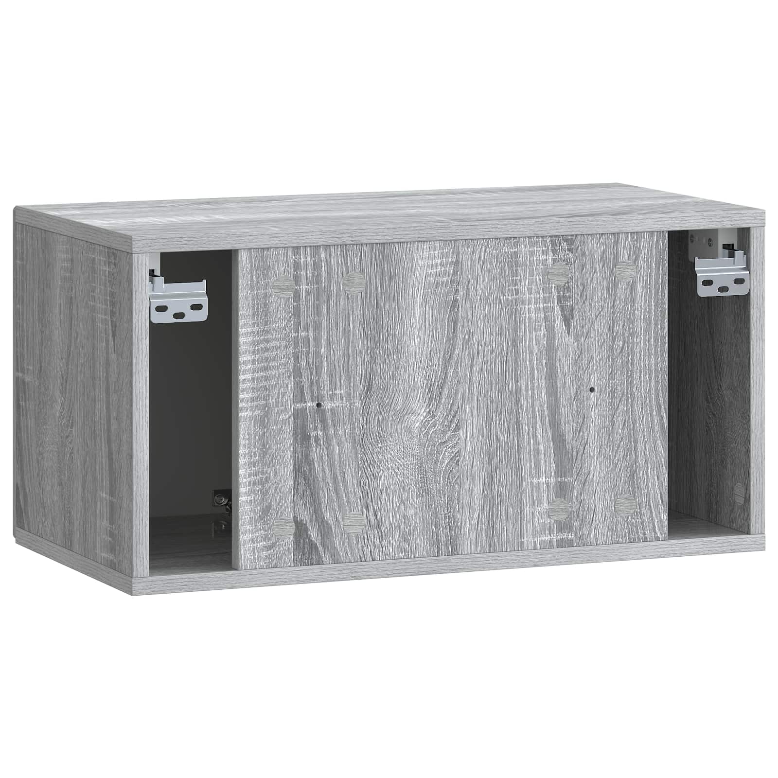 Meuble TV mural Sonoma gris 59,5 x 31 x 30 cm Bois d'ingénierie - XIOS