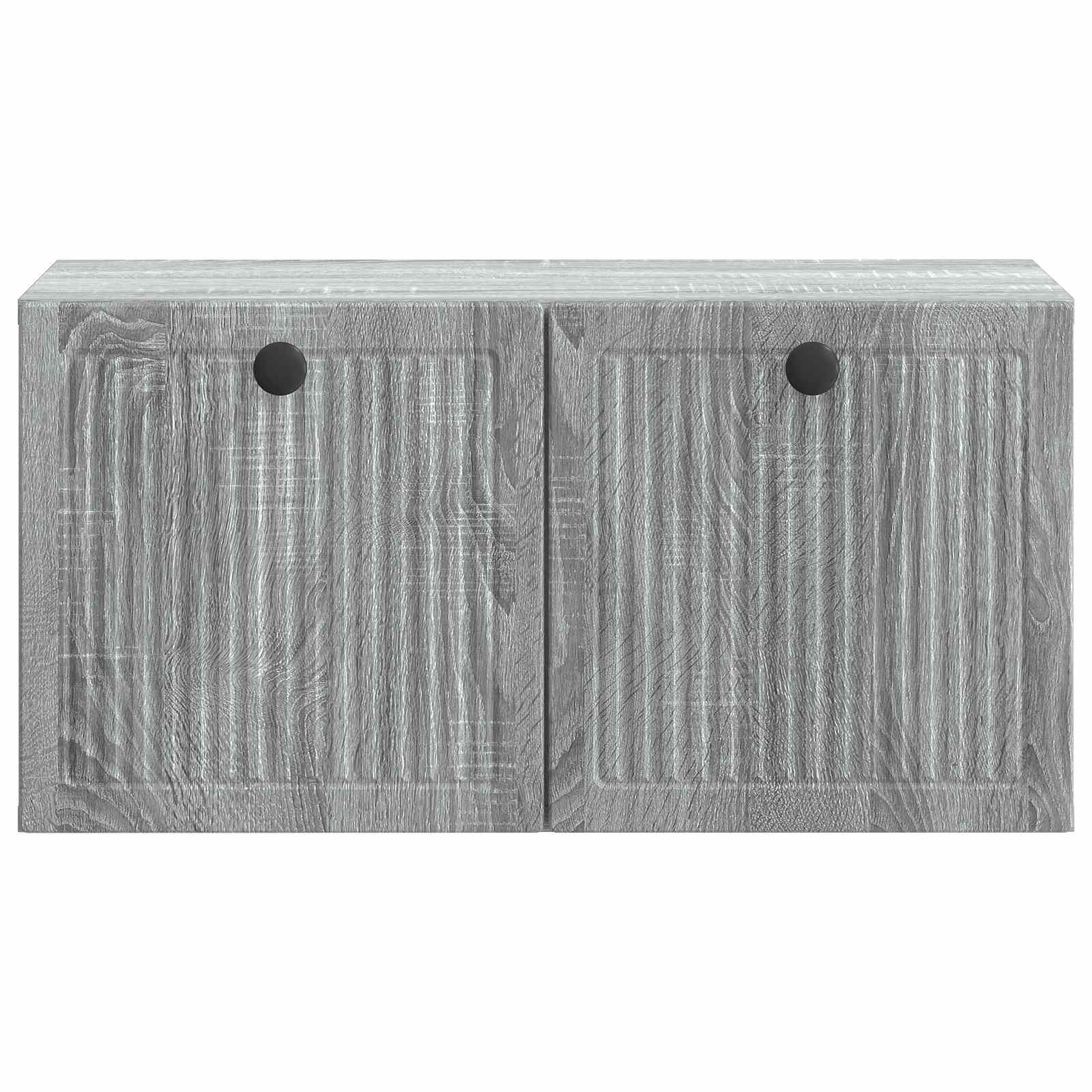 Meuble TV mural Sonoma gris 59,5 x 31 x 30 cm Bois d'ingénierie - XIOS