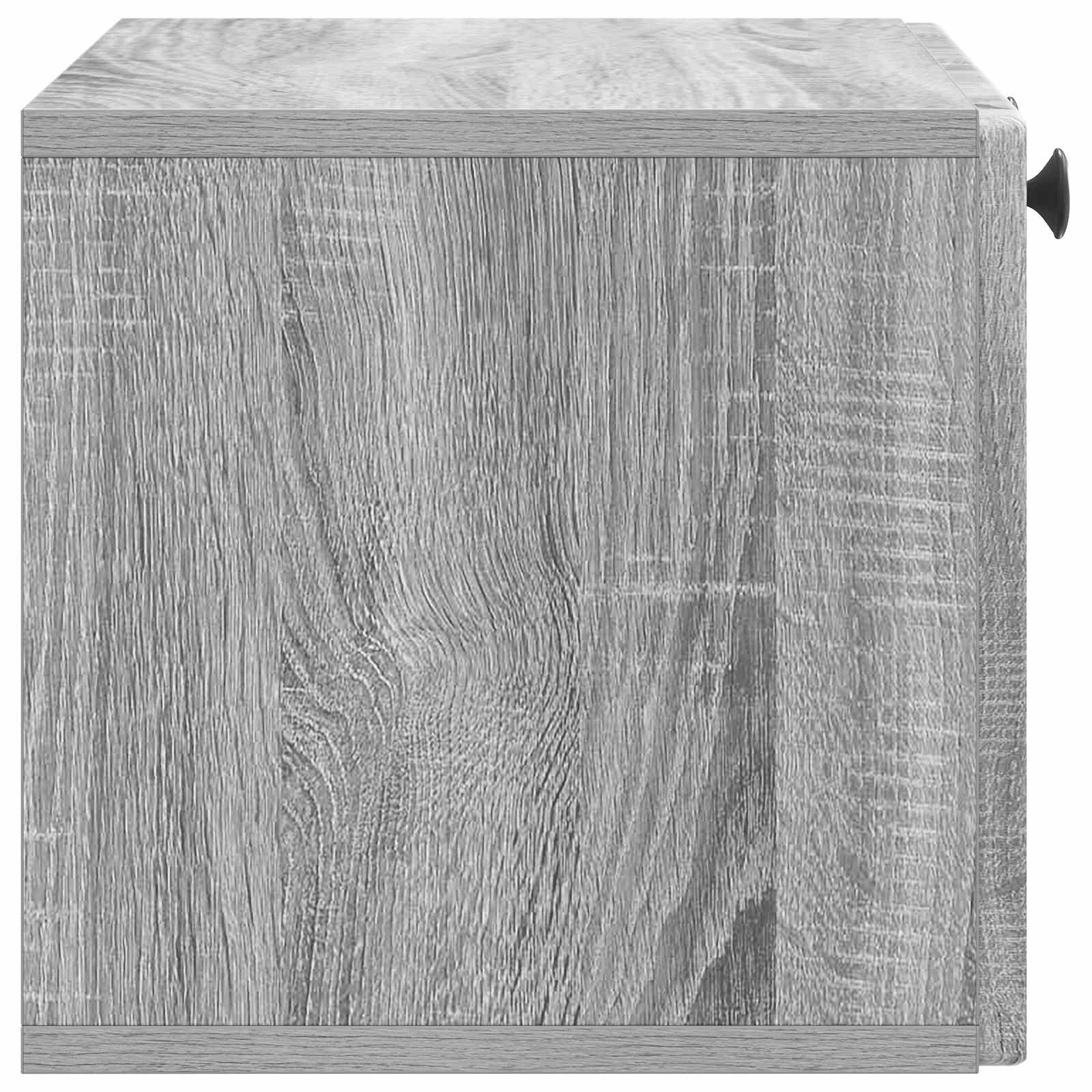 Meuble TV mural Sonoma gris 59,5 x 31 x 30 cm Bois d'ingénierie - XIOS