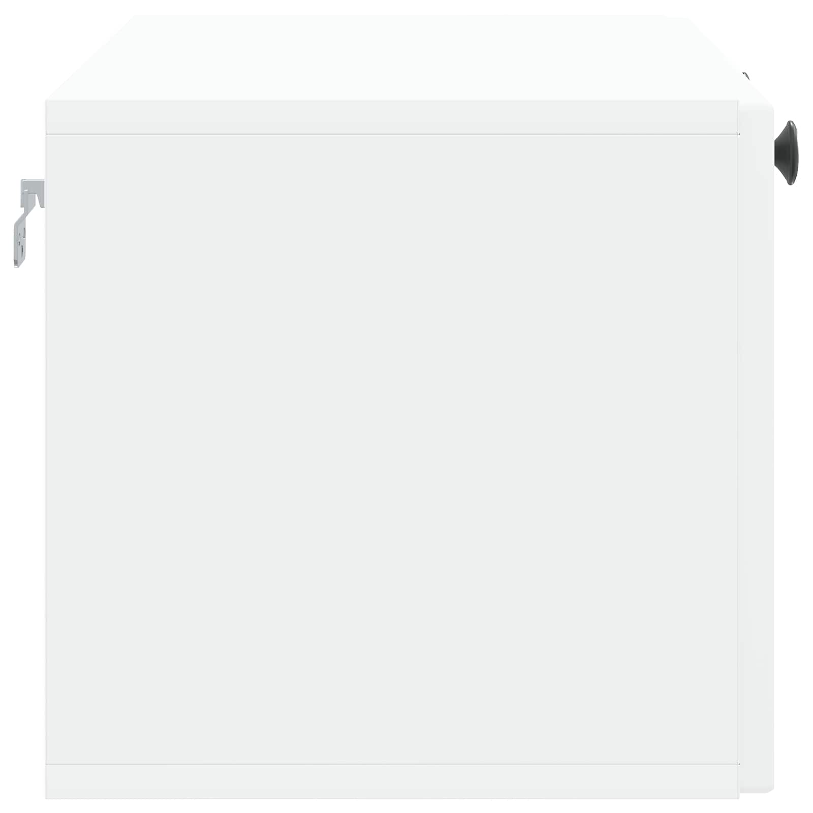 Meuble TV mural Blanc 78,5 x 31 x 30 cm Bois d'ingénierie - XIOS