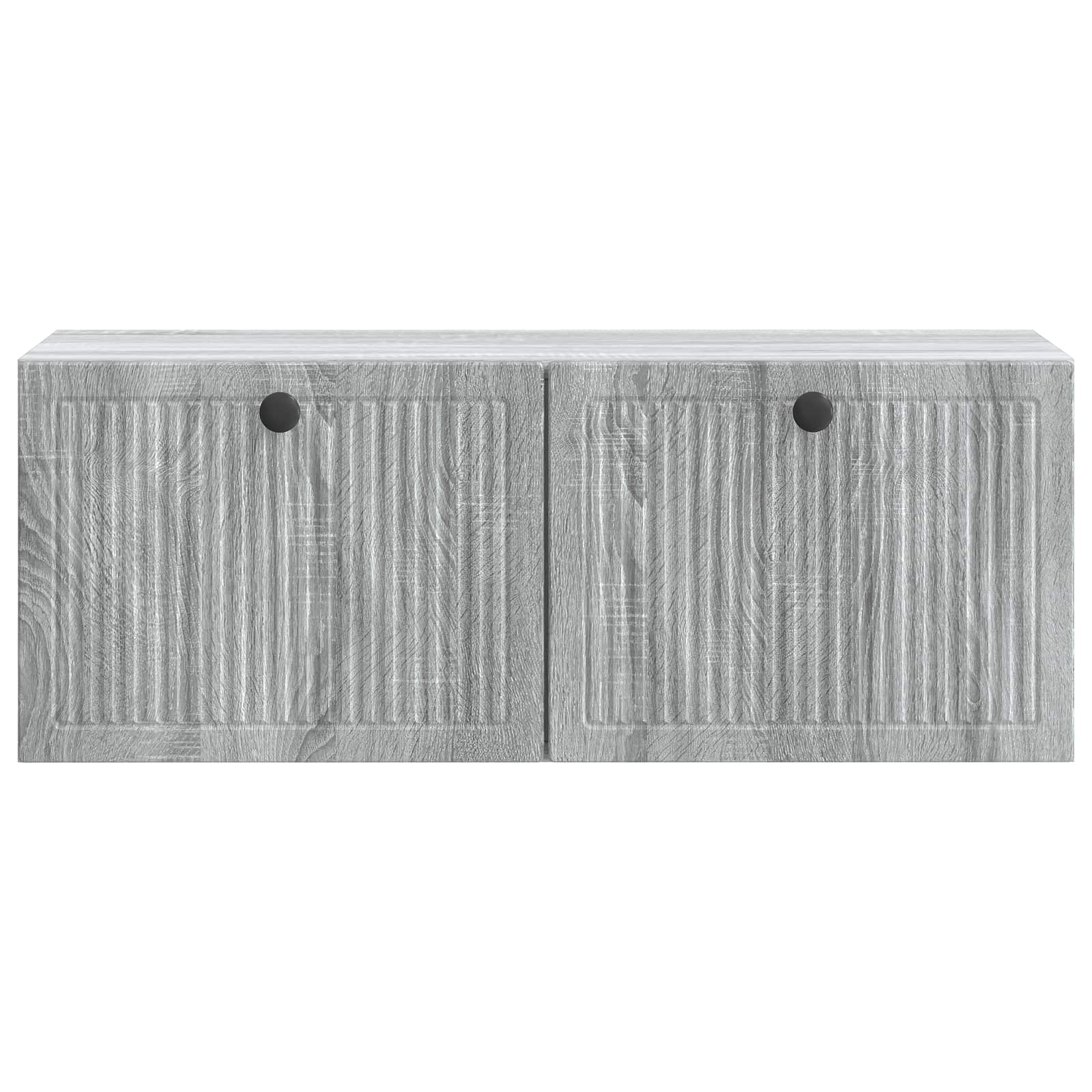 Meuble TV mural Sonoma gris 78,5 x 31 x 30 cm Bois d'ingénierie - XIOS