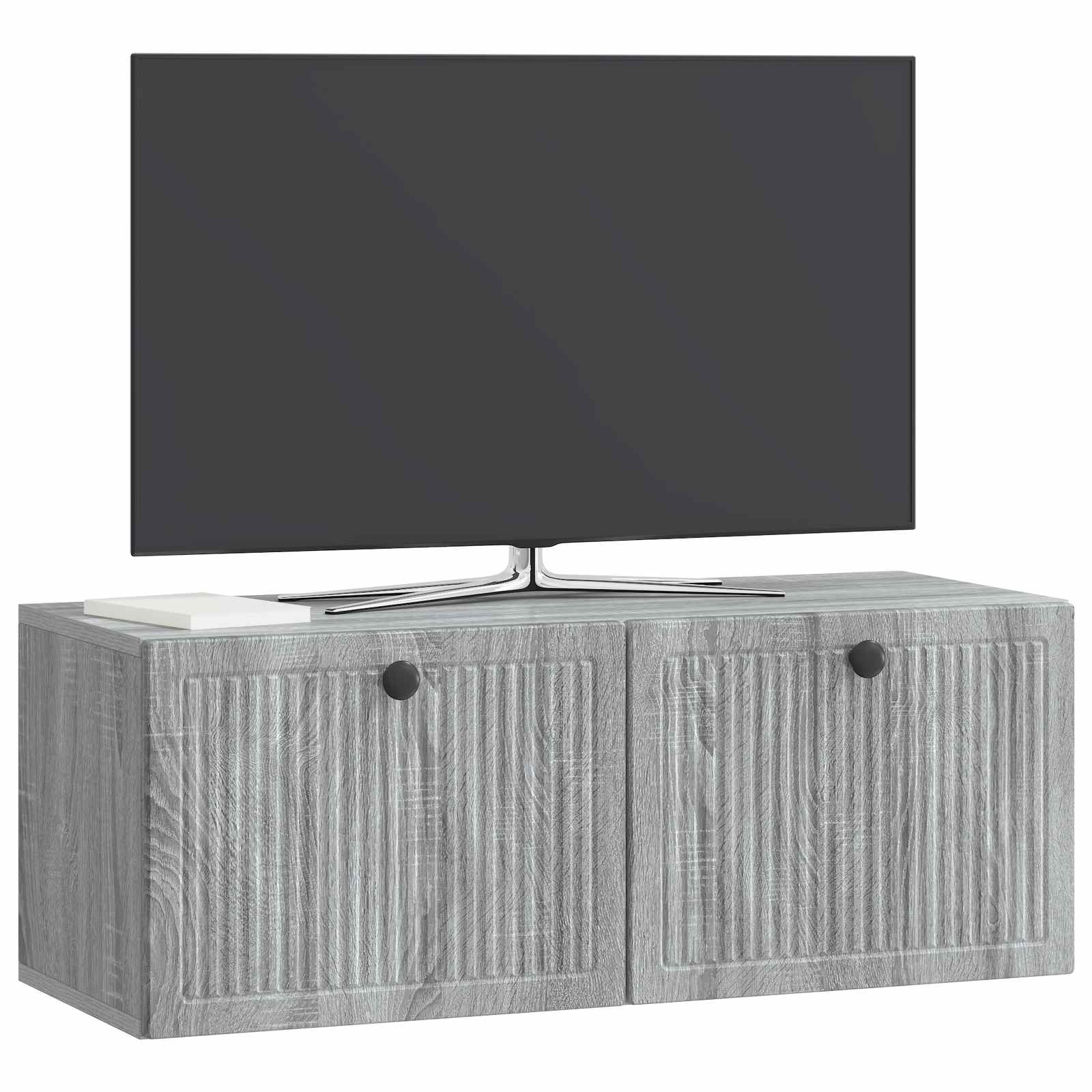 Meuble TV mural Sonoma gris 78,5 x 31 x 30 cm Bois d'ingénierie - XIOS