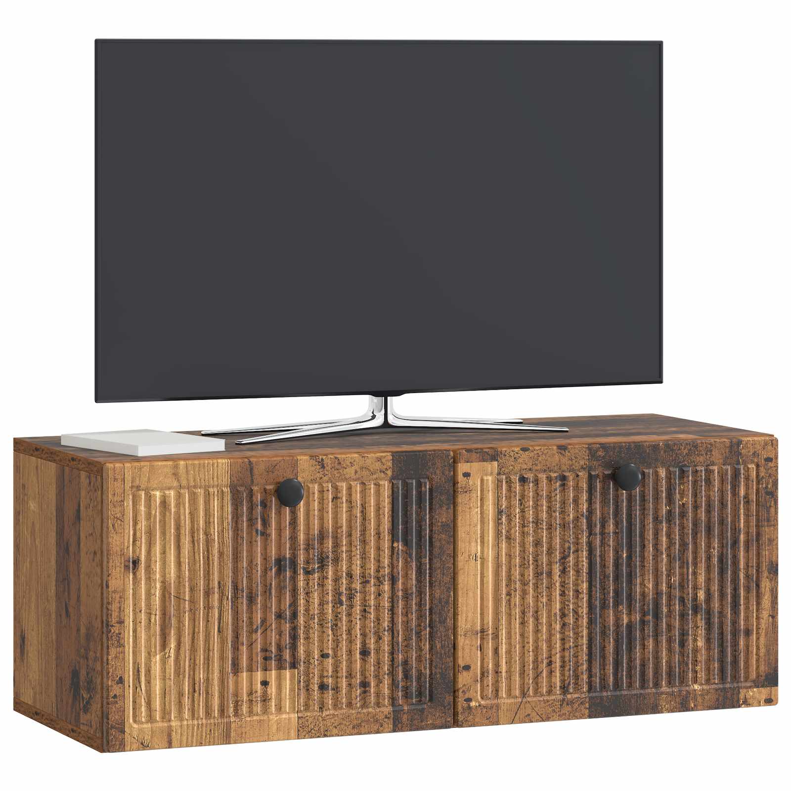 Meuble TV mural Bois ancien 78,5 x 31 x 30 cm Bois d'ingénierie - XIOS