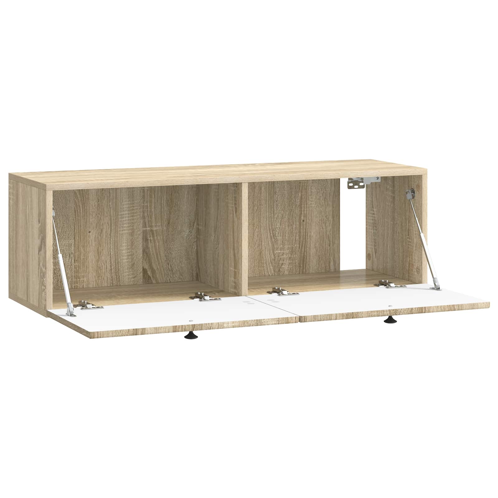 Meuble TV mural Chêne Sonoma 98 x 31 x 30 cm Bois d'ingénierie - XIOS