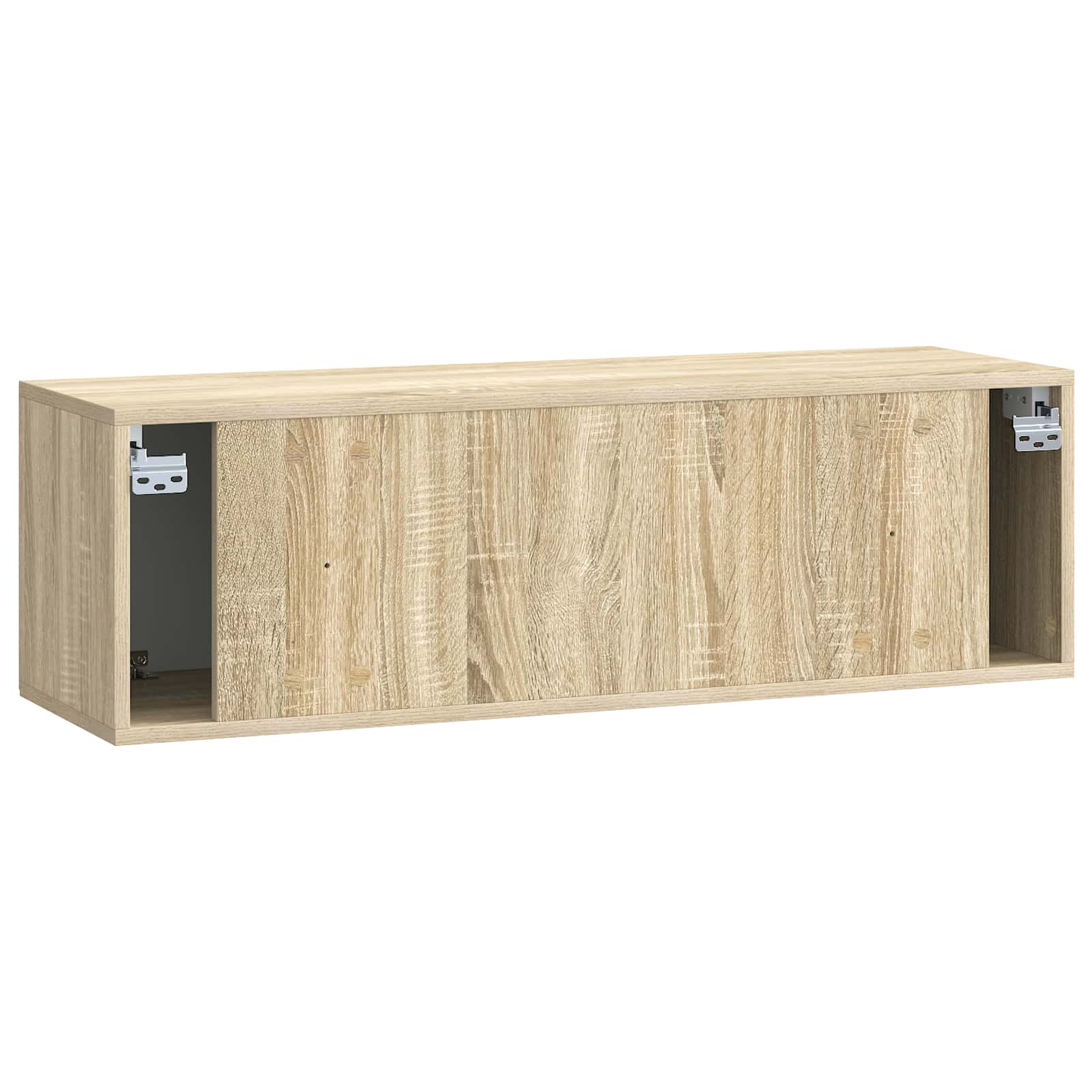 Meuble TV mural Chêne Sonoma 98 x 31 x 30 cm Bois d'ingénierie - XIOS