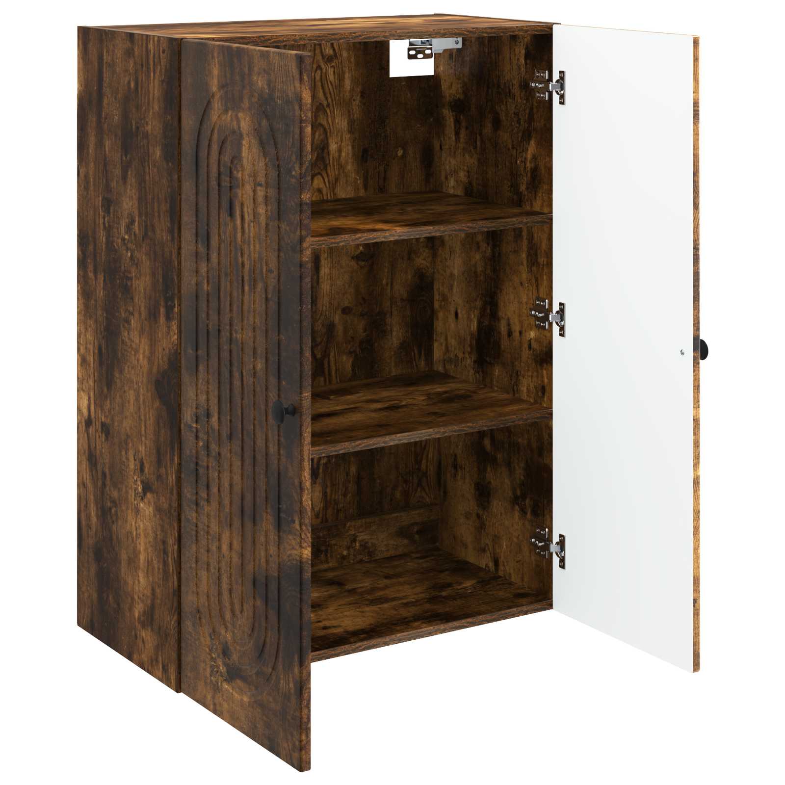 Armoire Murale Chêne fumé 66 x 34,5 x 90 cm Bois d'ingénierie - XIOS