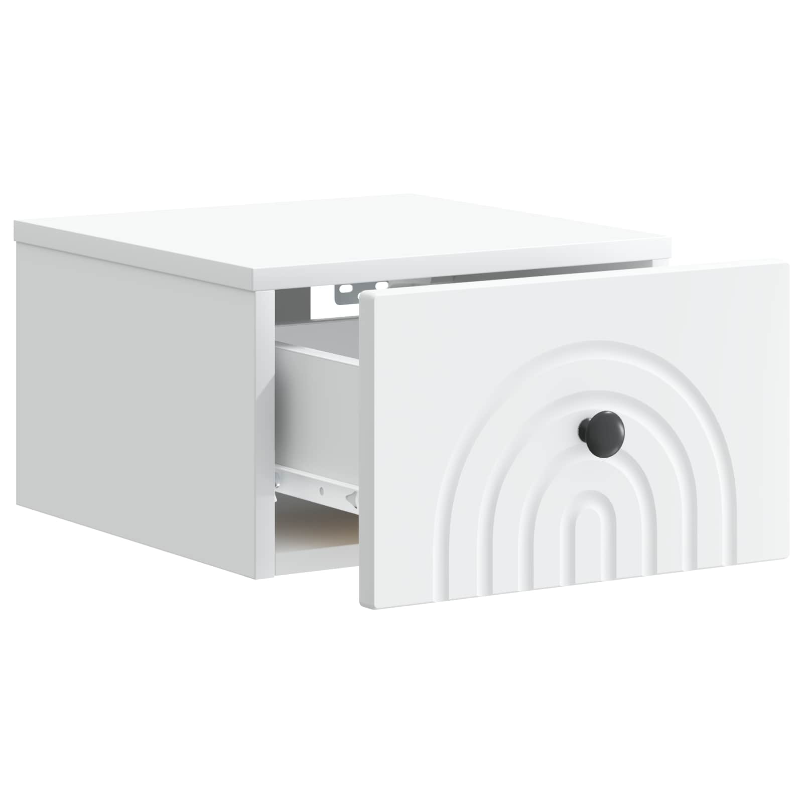 Cabinet de chevet mural 2 pcs Blanc 33 x 34,5 x 20 cm - XIOS