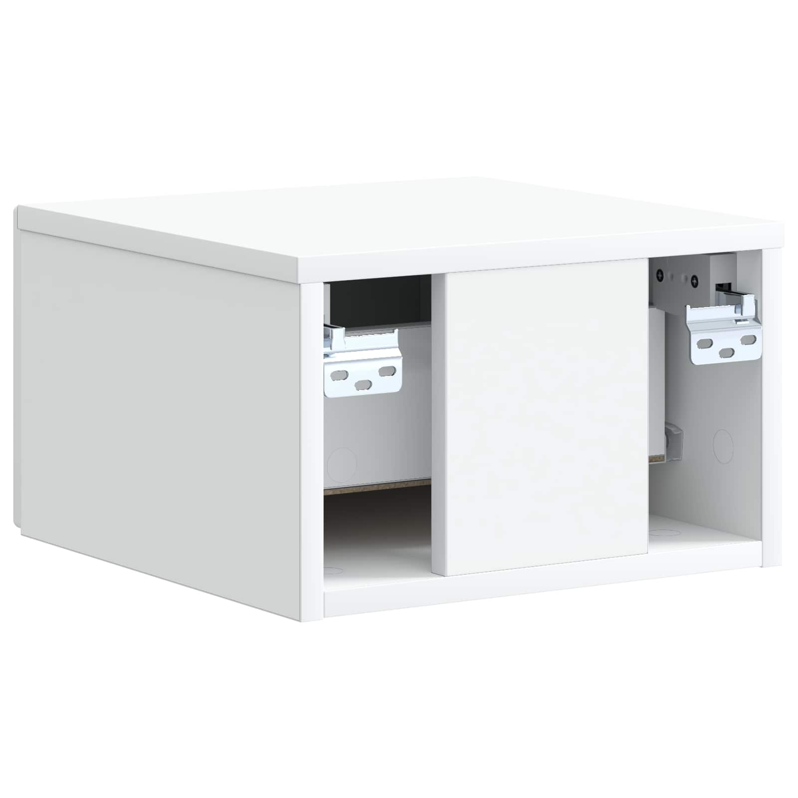 Cabinet de chevet mural 2 pcs Blanc 33 x 34,5 x 20 cm - XIOS