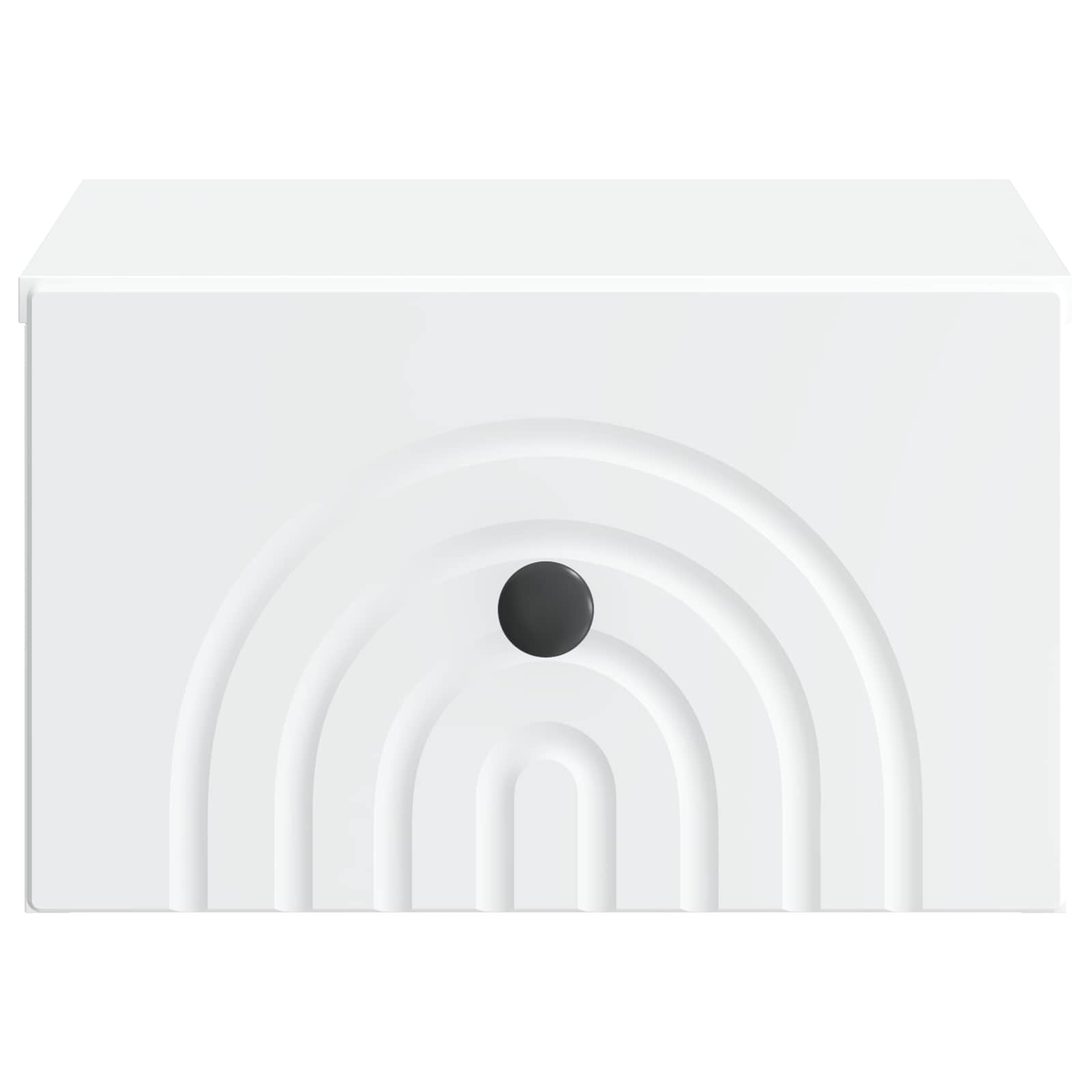 Cabinet de chevet mural 2 pcs Blanc 33 x 34,5 x 20 cm - XIOS