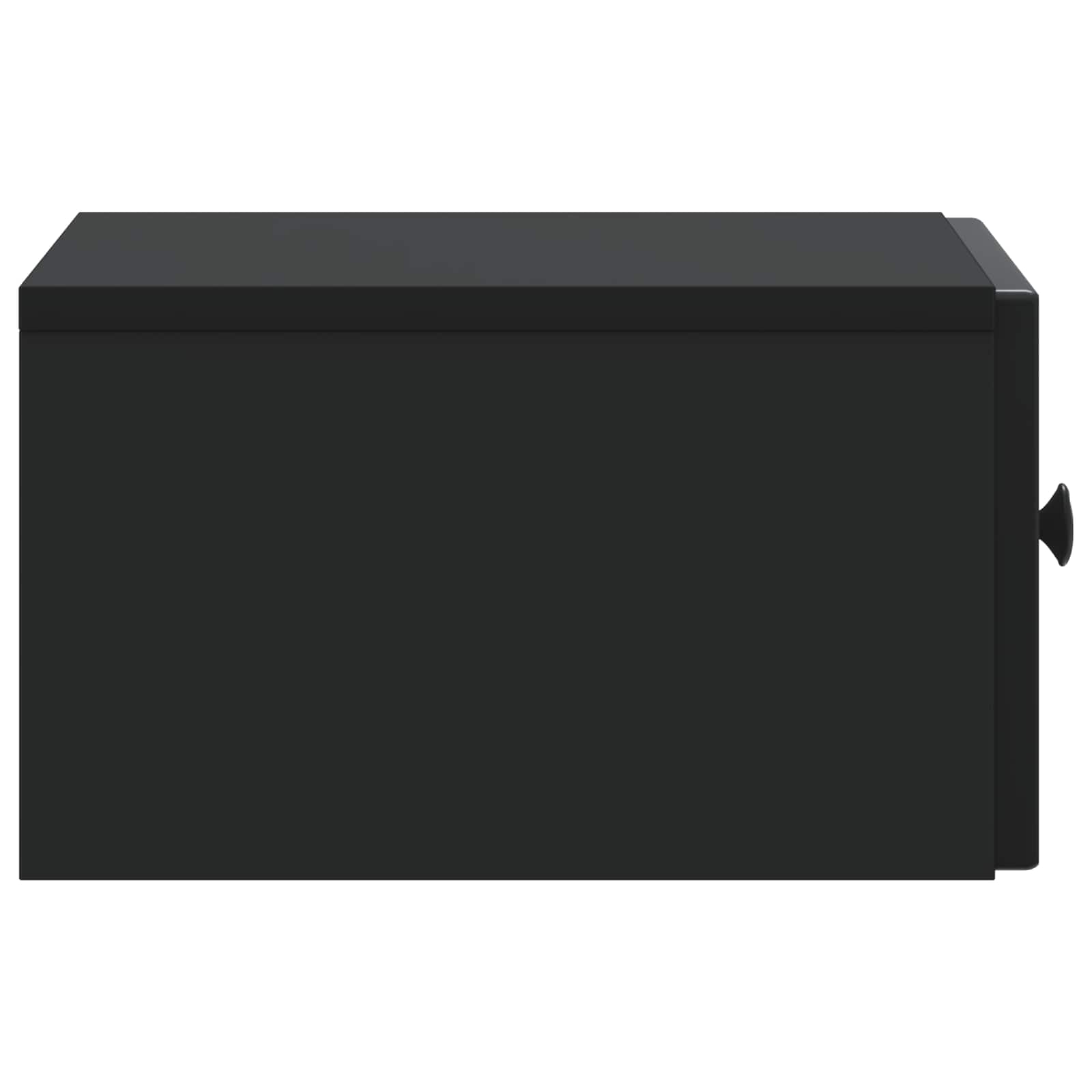 Cabinet de chevet mural 2 pcs Noir 33 x 34,5 x 20 cm - XIOS