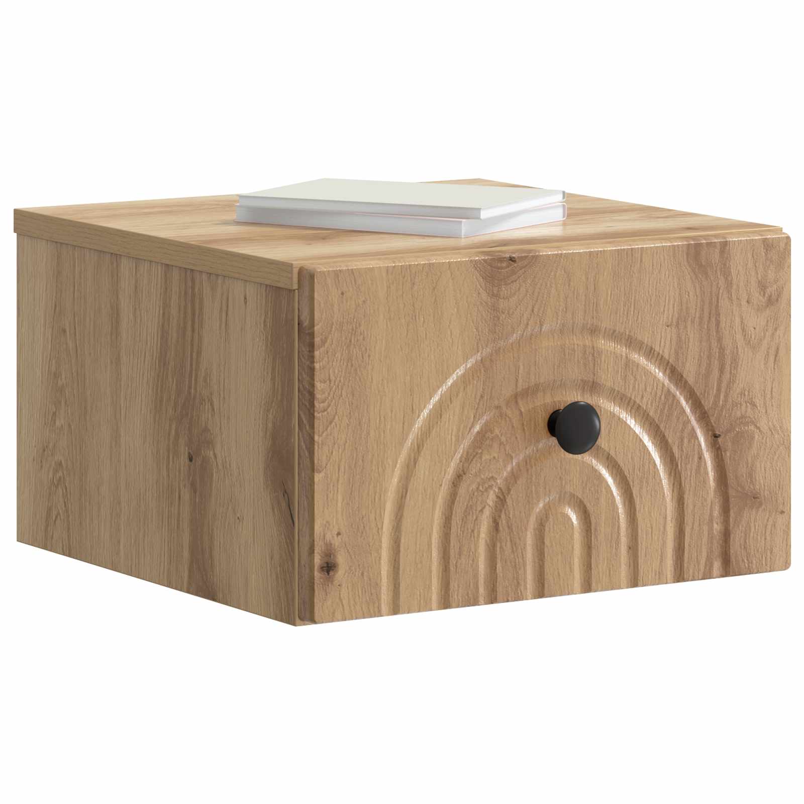 Cabinet de chevet mural 2 pcs Chêne artisanal 33 x 34,5 x 20 cm - XIOS