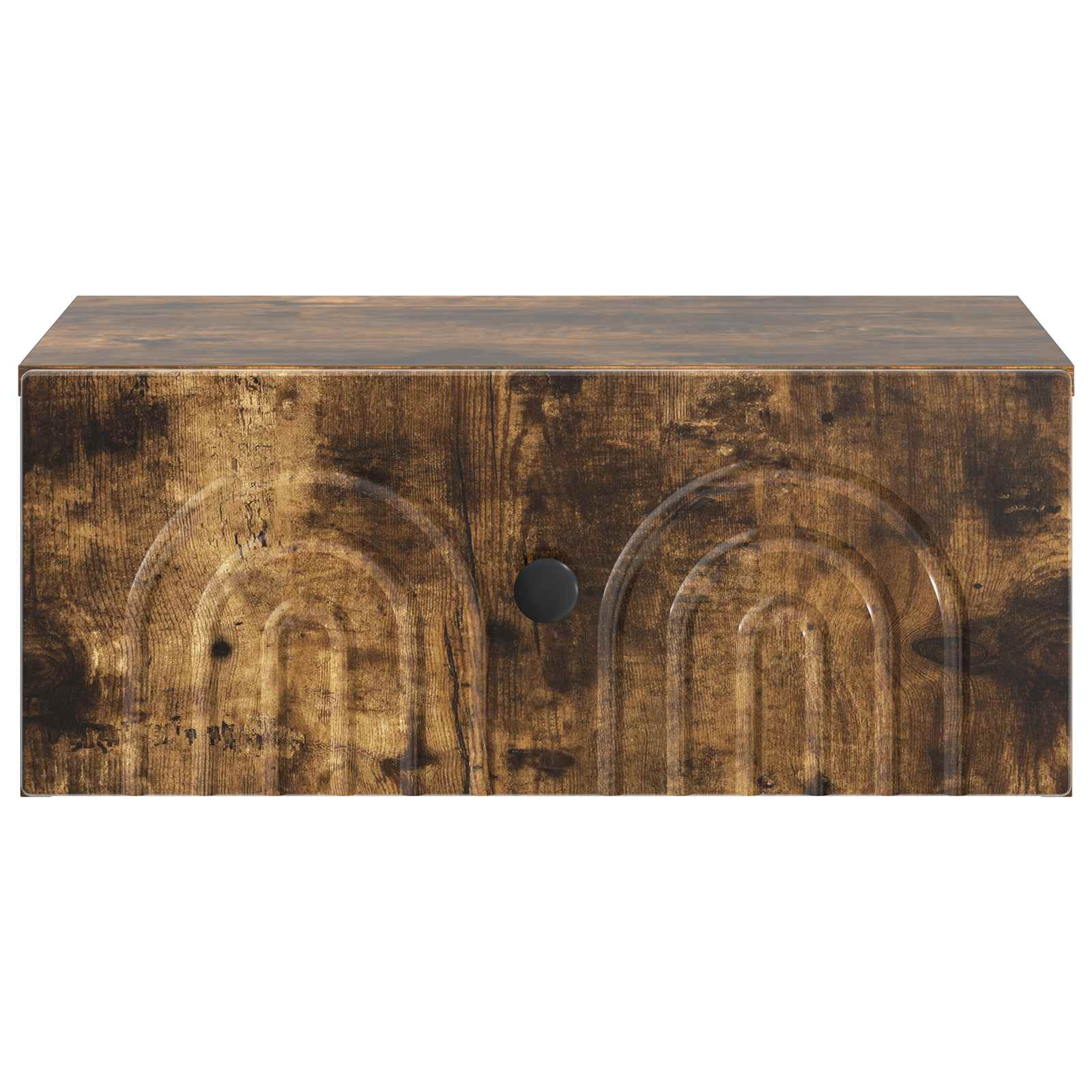 Cabinet de chevet mural 2 pcs Chêne fumé 49 x 34,5 x 20 cm - XIOS